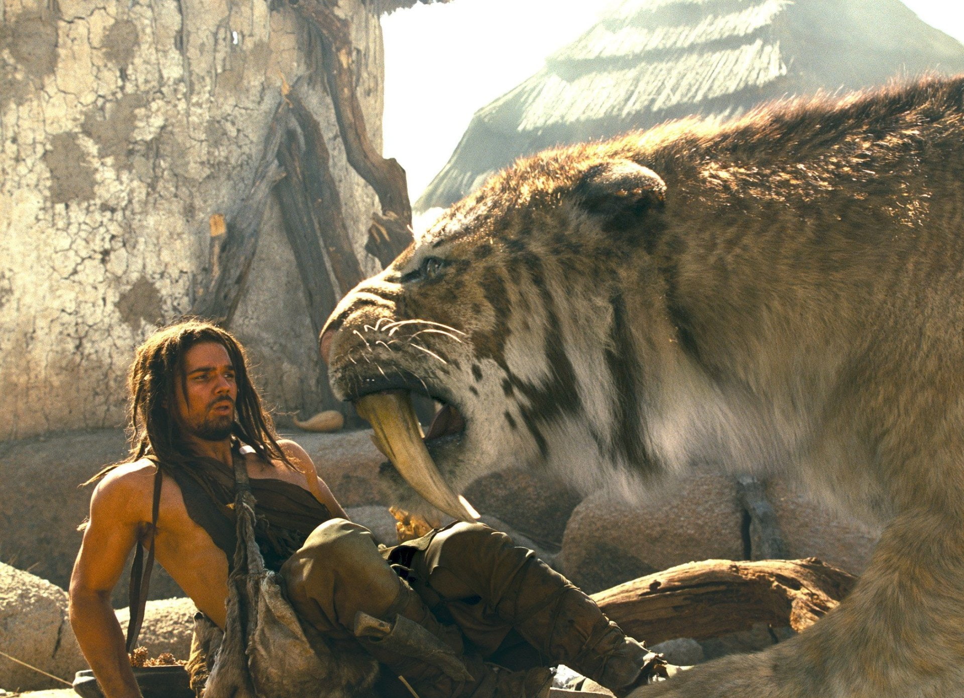 1080P, 10,000 BC, Saber-Toothed Tiger, Movie, HD Wallpaper
