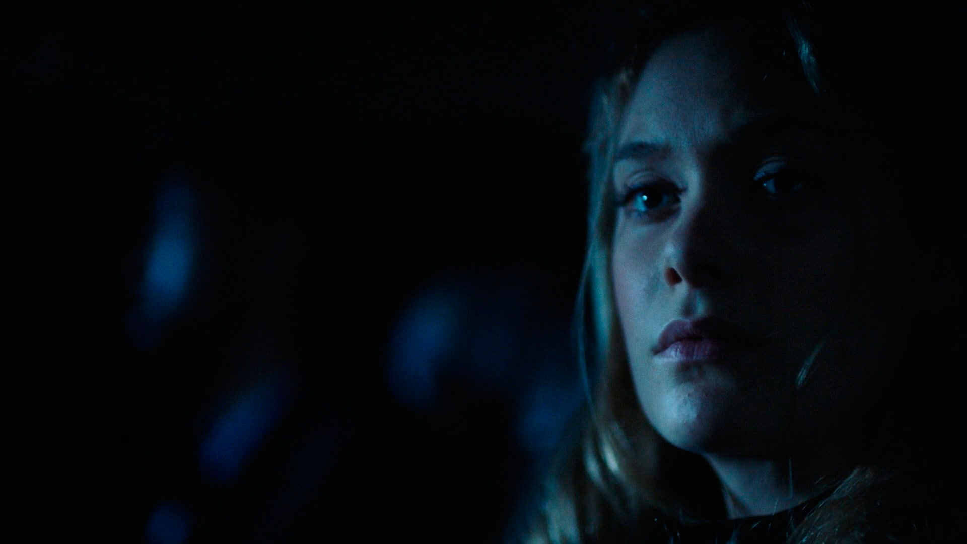 dark, Legion FX, human body part, fear, spooky, sadness, Syd Barrett, adult, looking, studio shot, portrait, young adult, aggression, Rachel Keller, depression - sadness, HD Wallpaper