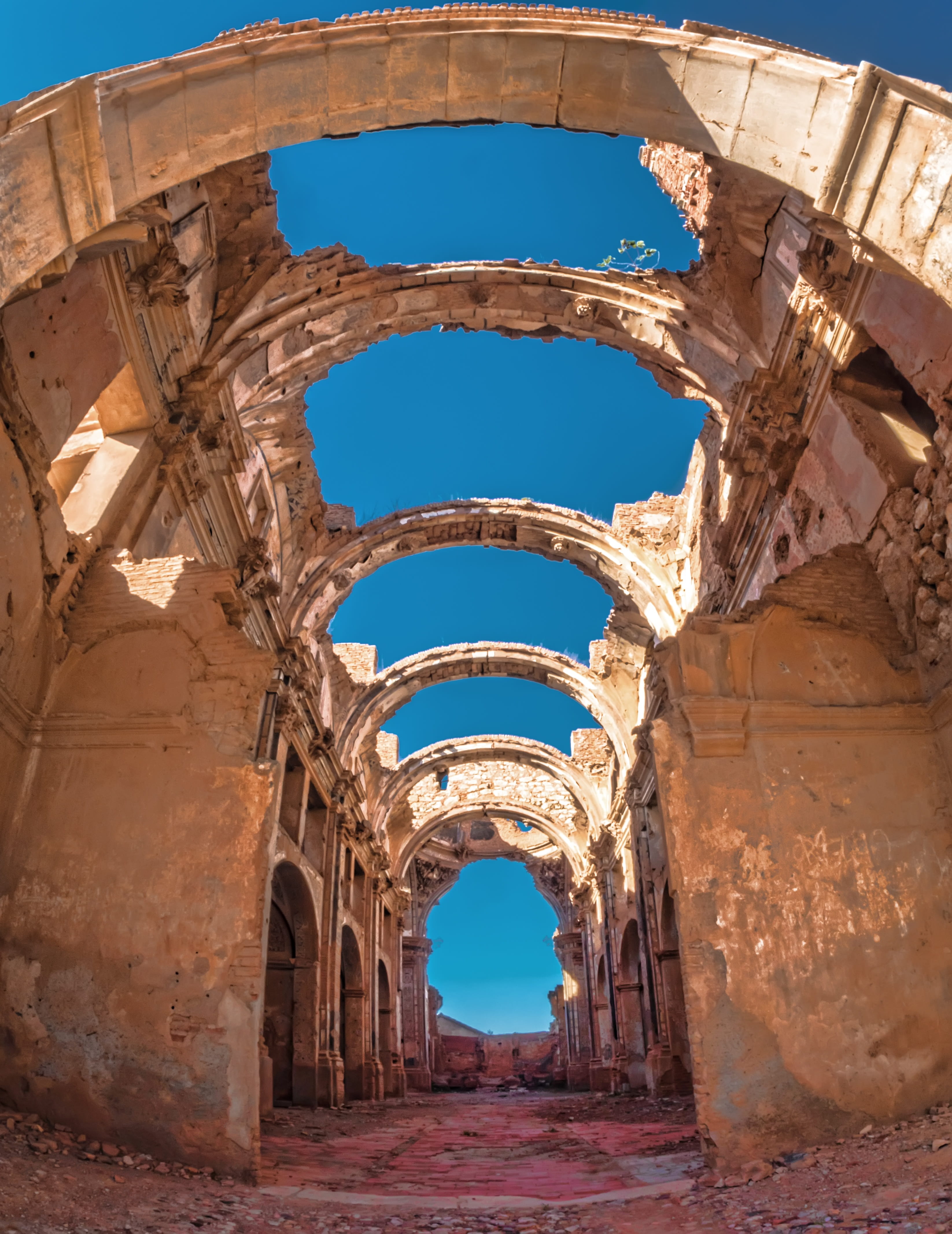 stone, church, arch, the past, brown, casa vieja, demolished, old house, civil war, war, construction, nature, archaeology, syria, ruined, deterioration, Phone HD Wallpaper