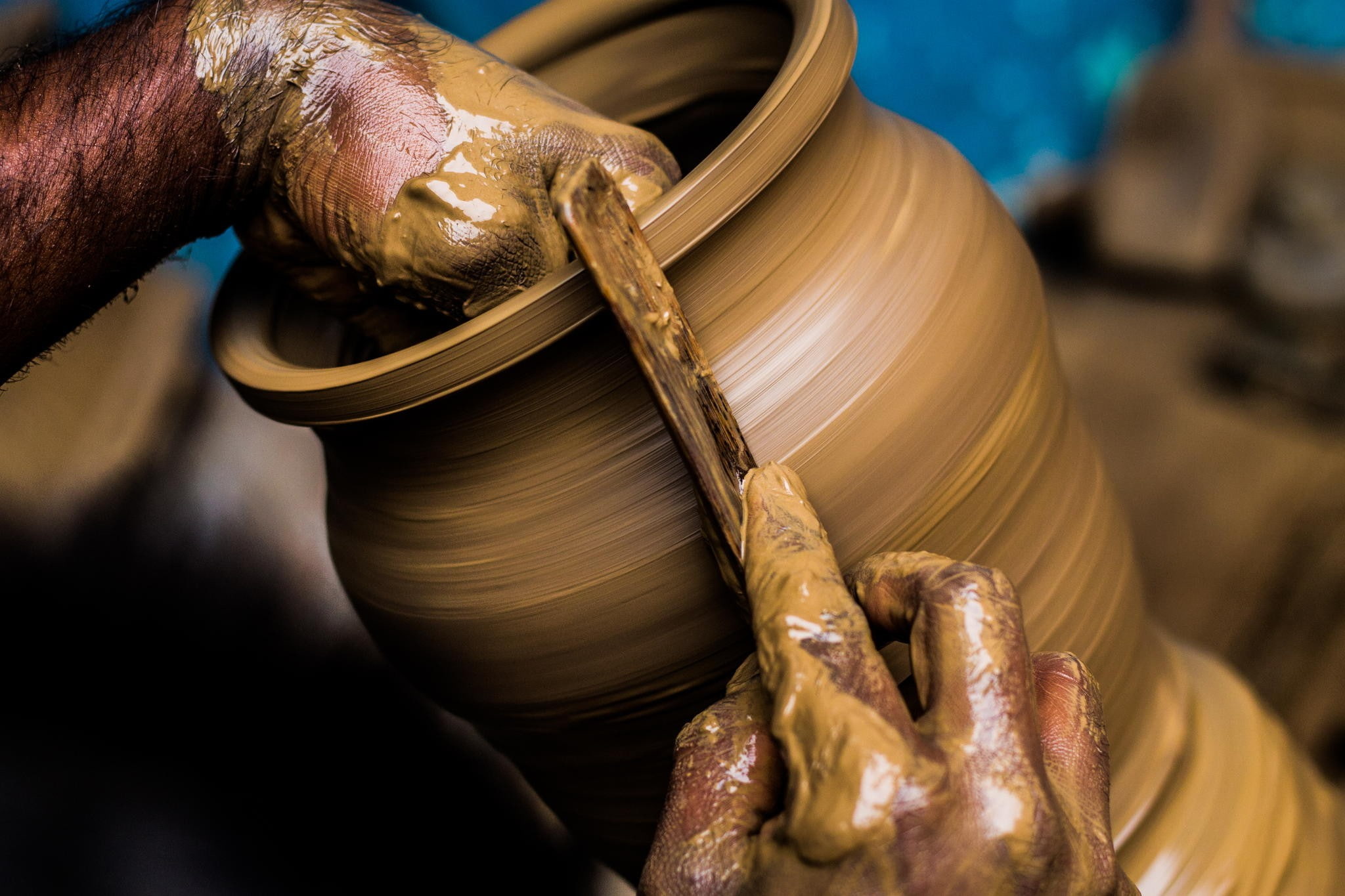 photography, 1080P, Clay, depth of field, India, macro, HD Wallpaper