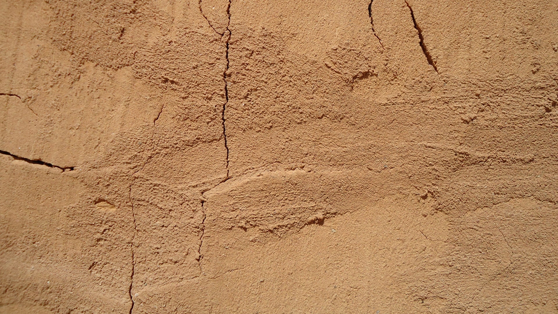 1080P, apparent brick, detail, clay, concrete, wall - building feature, nature, sand, home, backgrounds, texture, potter, rustic, land, marker, pattern, HD Wallpaper