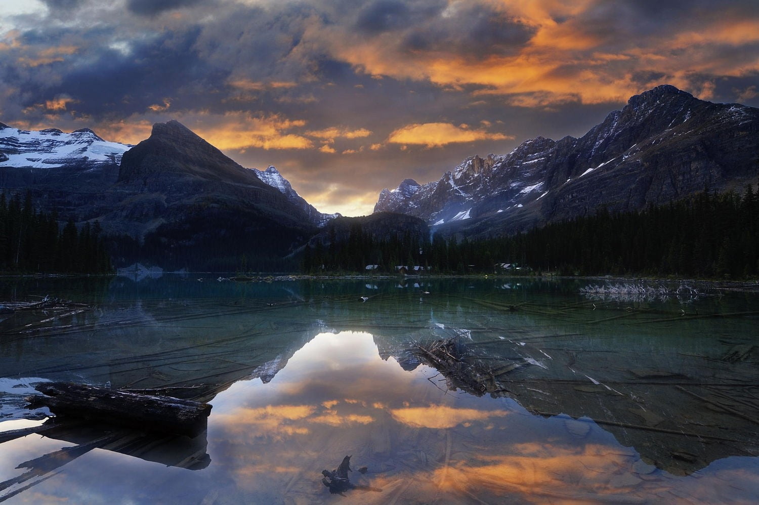 mountain peak, mountains, photography, landscape, reflection lake, snowcapped mountain, reflection, mountain range, tranquil scene, beauty in nature, village, HD Wallpaper