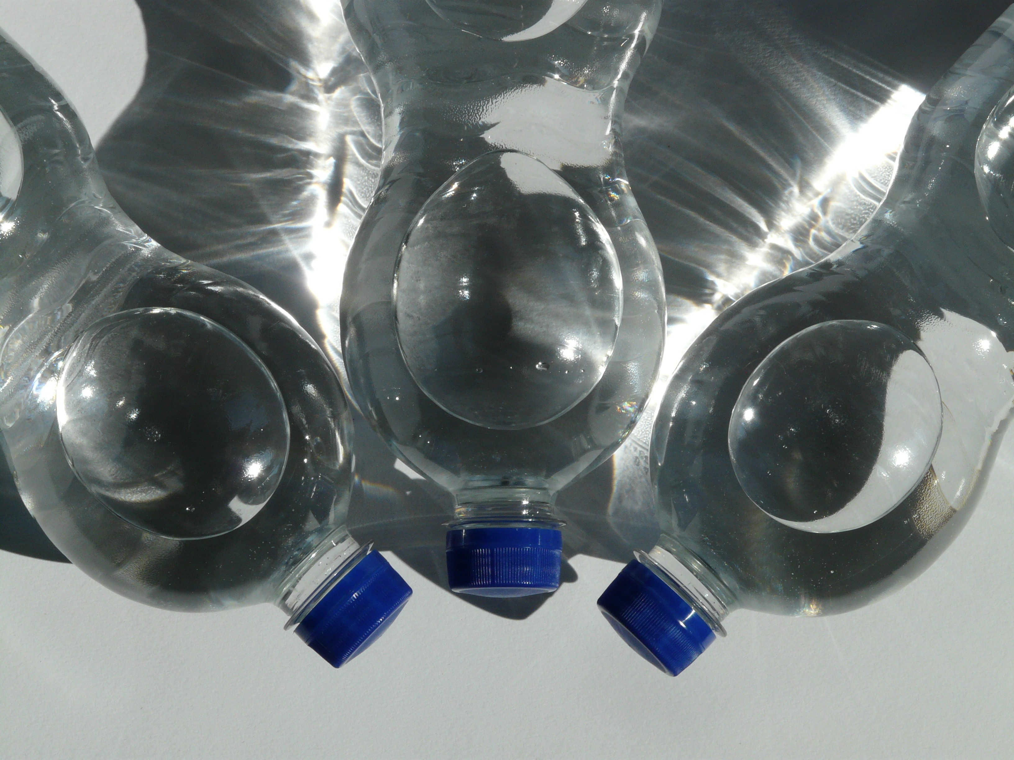 single object, science, bottle, concerns, still, three, capping, ceiling, horizontal, transparent, light bulb, plastic bottle, drink, close-up, screw cap, HD Wallpaper