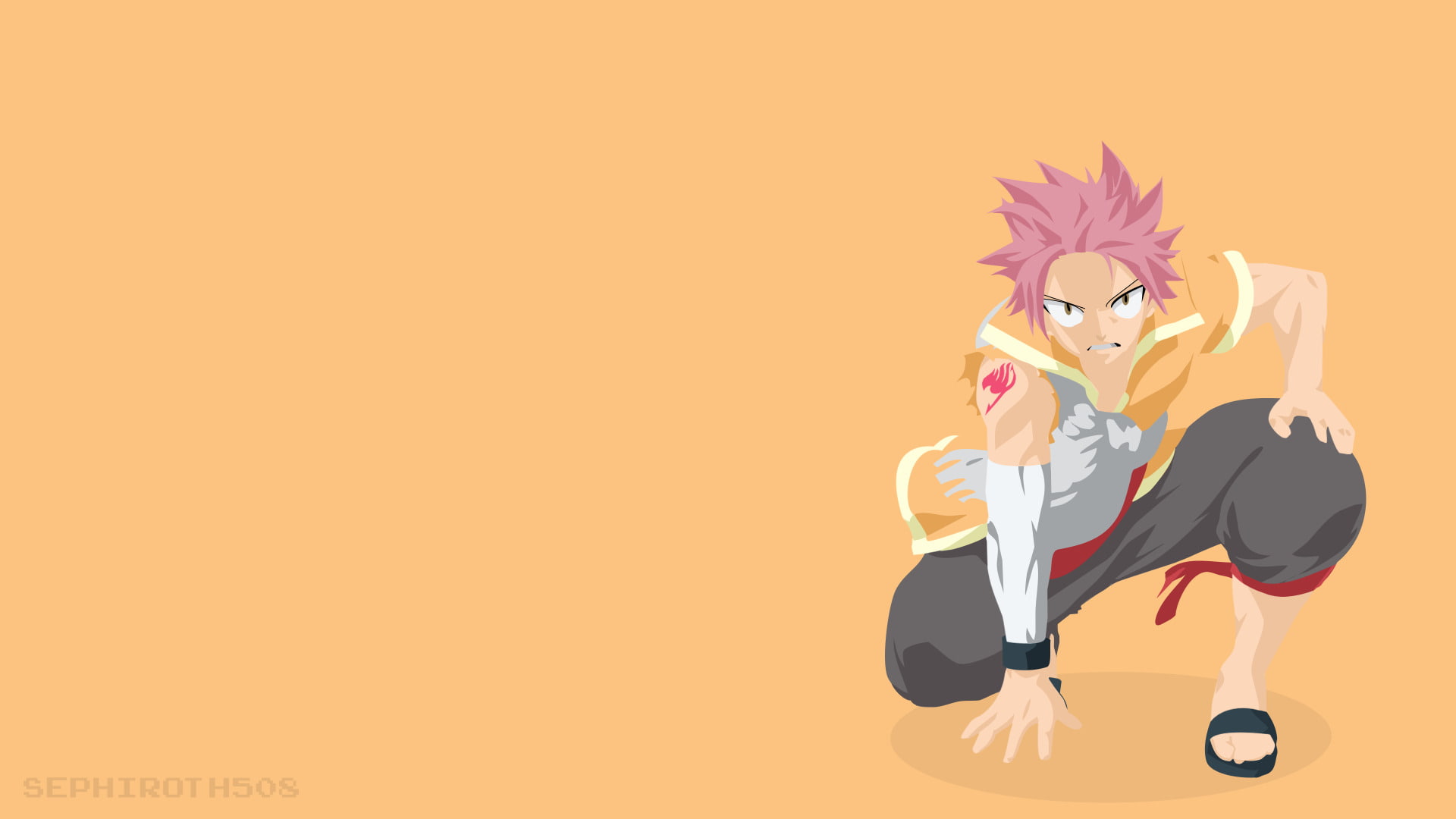Anime, 1080P, Natsu Dragneel, Fairy Tail Movie 2: Dragon Cry, HD Wallpaper