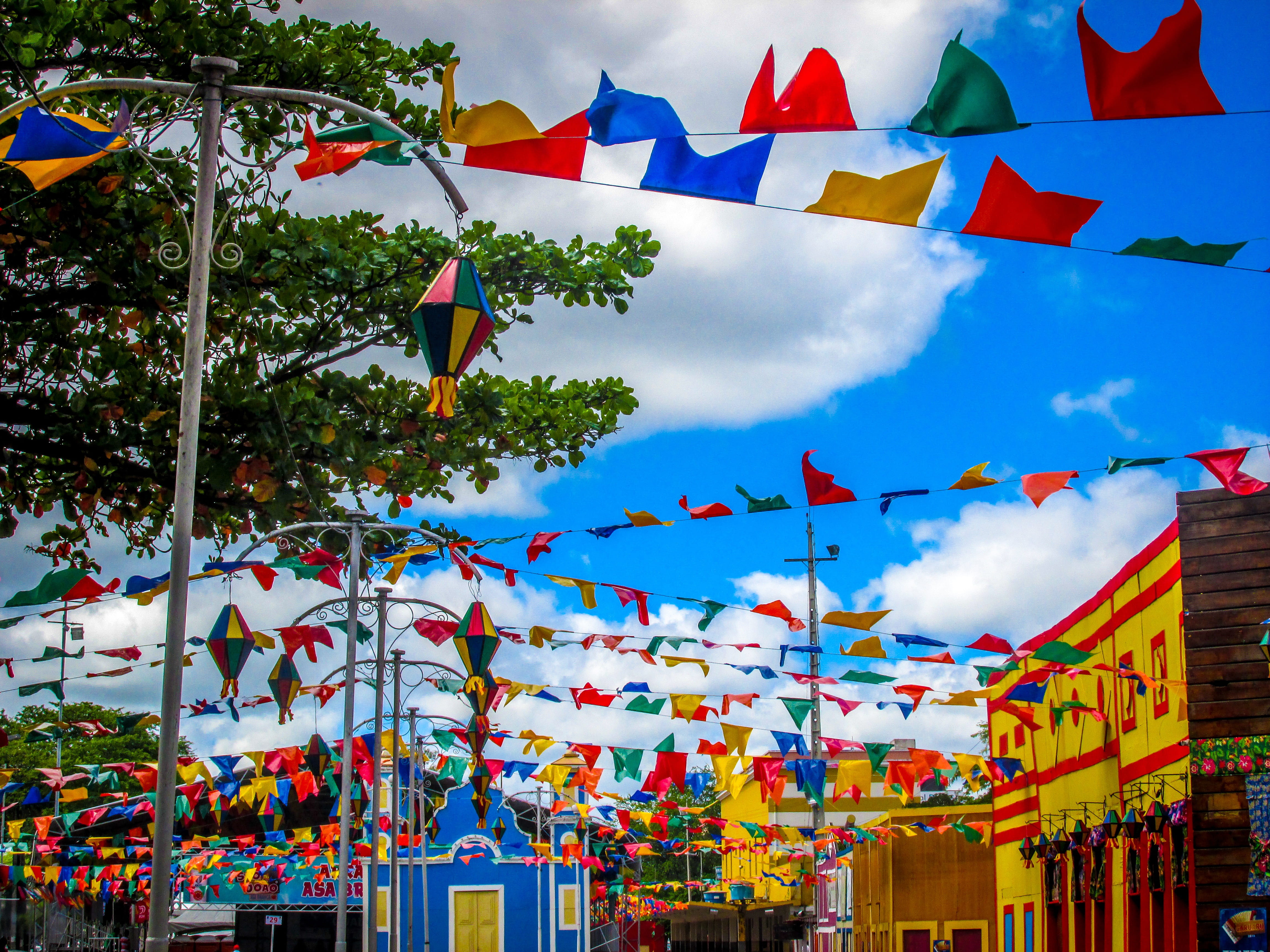 faith, festival, day, gang, cloud - sky, pernambuco, built structure, the stake, outdoors, architecture, decoration, fasta, no people, celebration, nature, HD Wallpaper