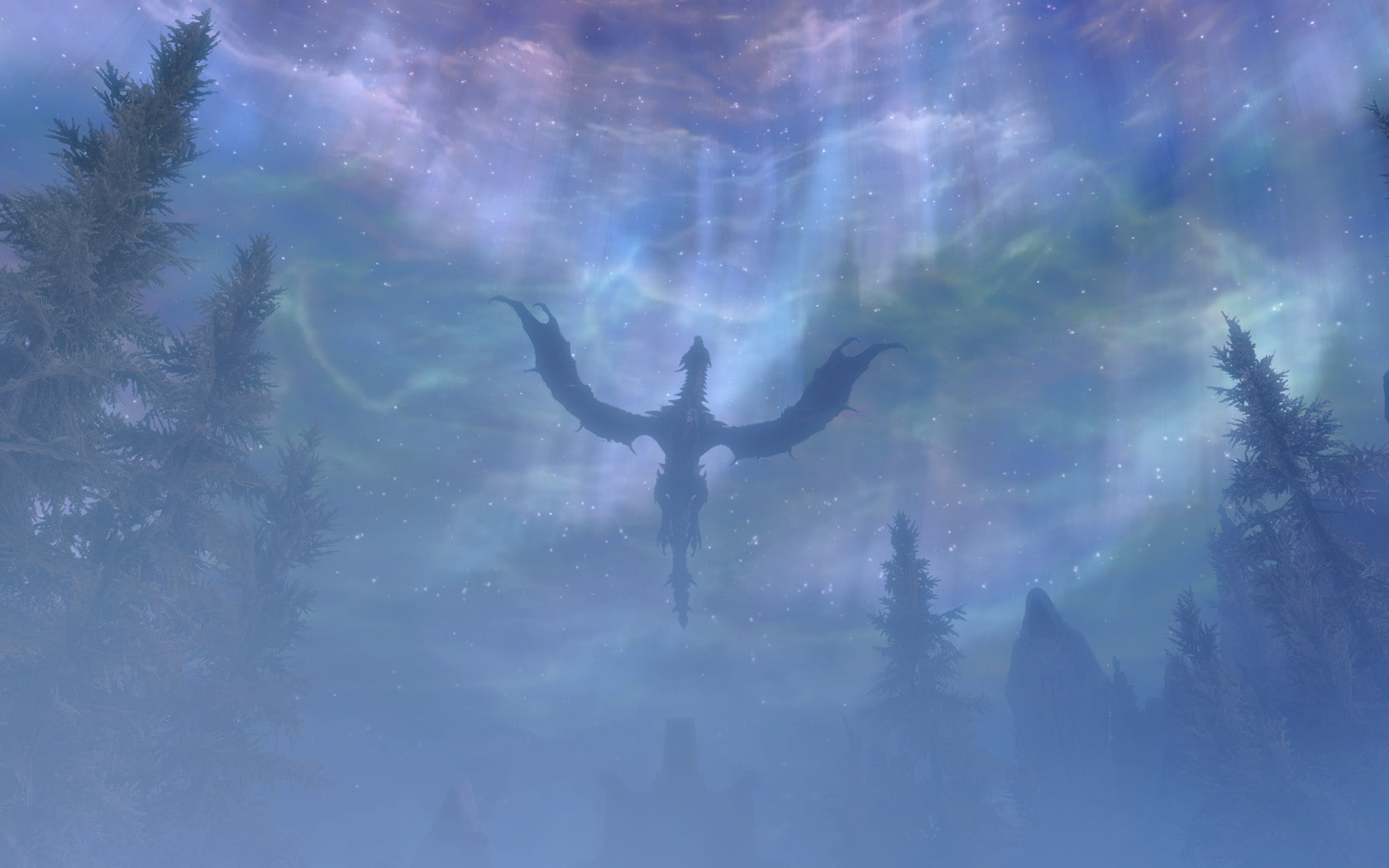 Alduin, The Elder Scrolls V: Skyrim, 720P, HD Wallpaper