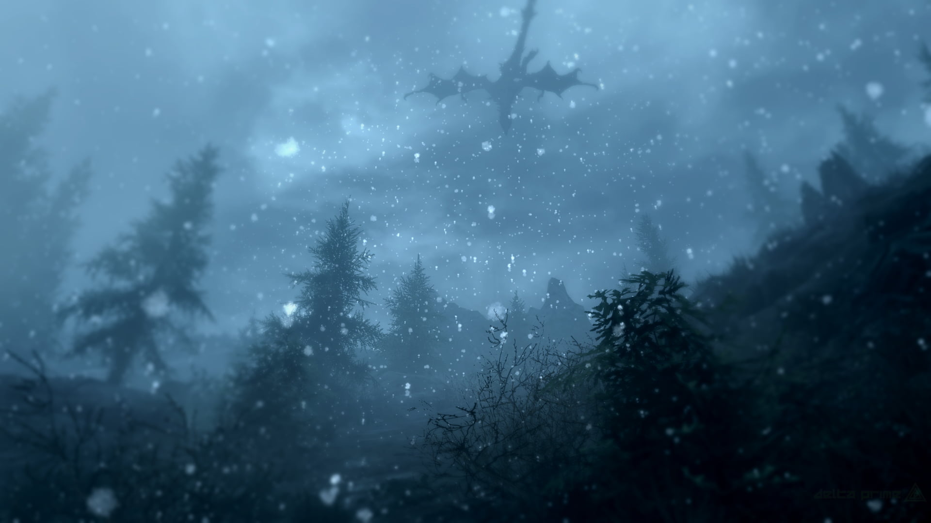 Alduin, RPG, PC gaming, The Elder Scrolls V: Skyrim, 1080P, HD Wallpaper