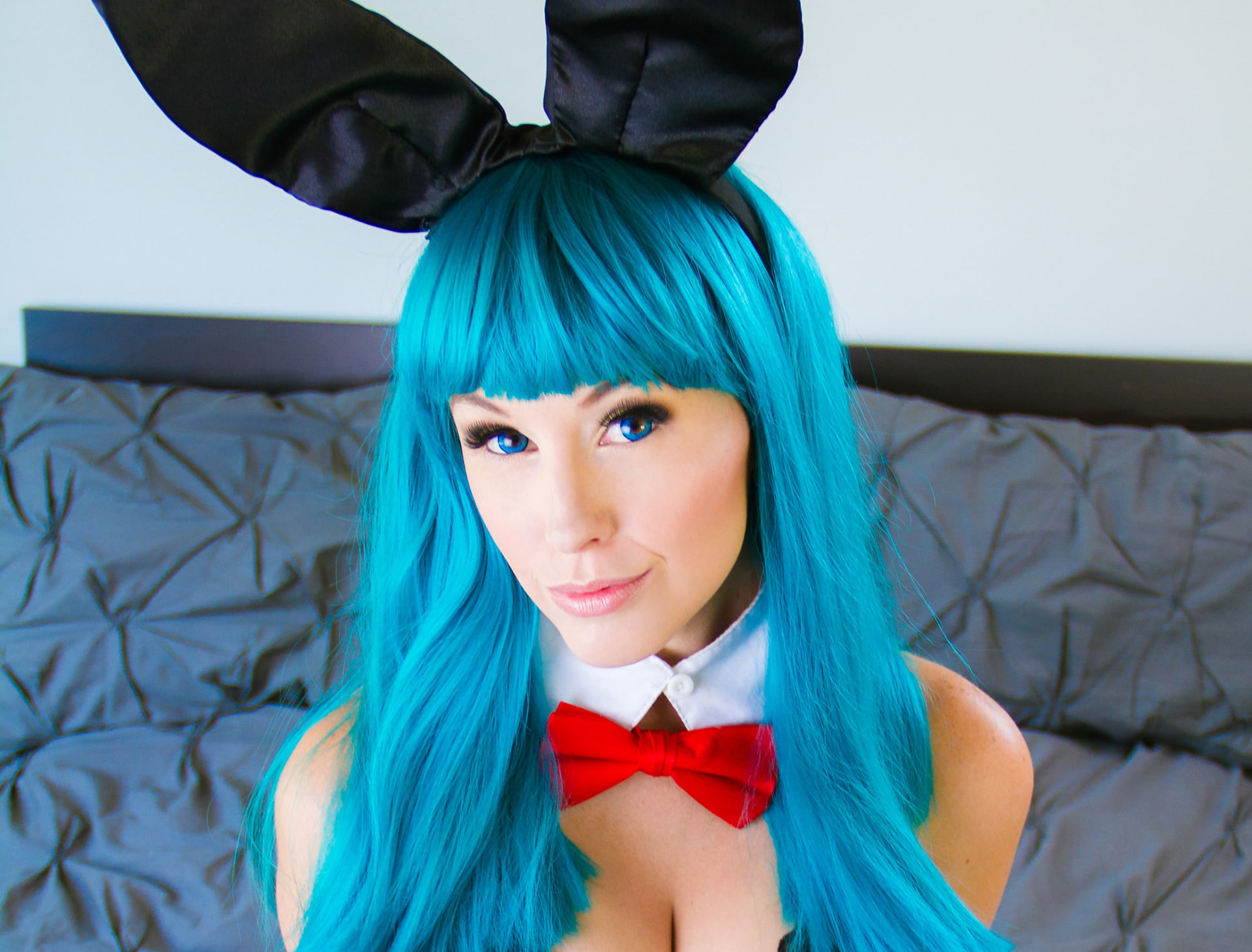 Models, 1080P, Meg Turney, Bulma (Dragon Ball), Cosplay, Dragon Ball, HD Wallpaper