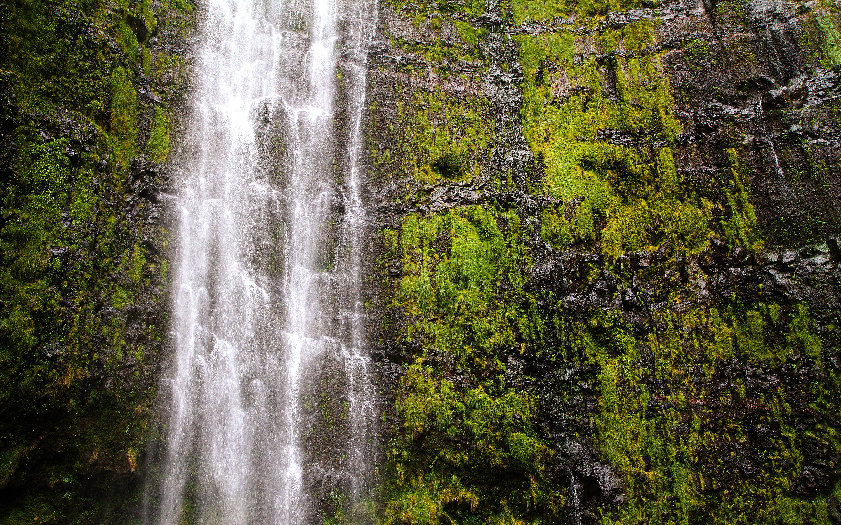 Haleakalā National Park, Maui, Hawaii, 2K, waterfall, The Island Of Maui, Haleakala national Park, USA, HD Wallpaper