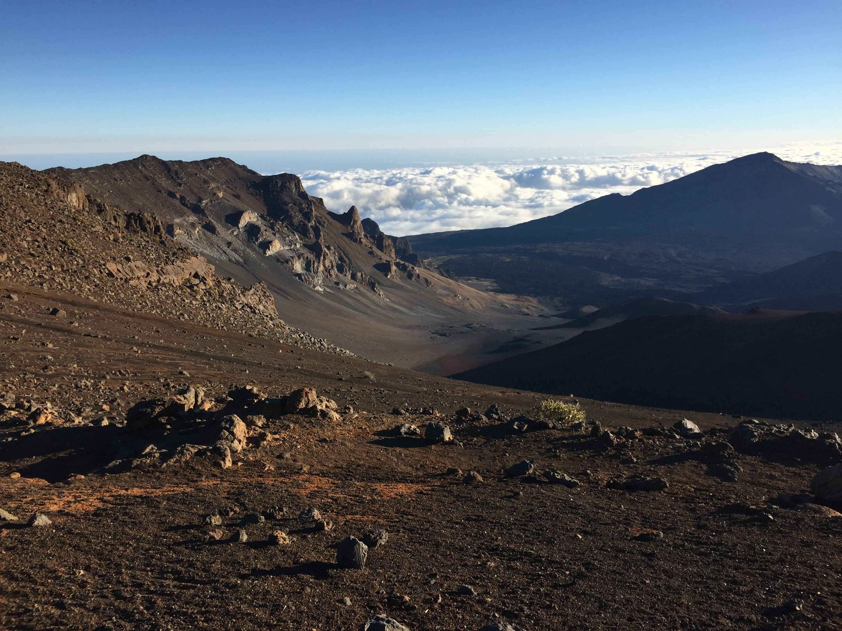 hawaii, haleakala, 2K, mountain, maui, crater, HD Wallpaper