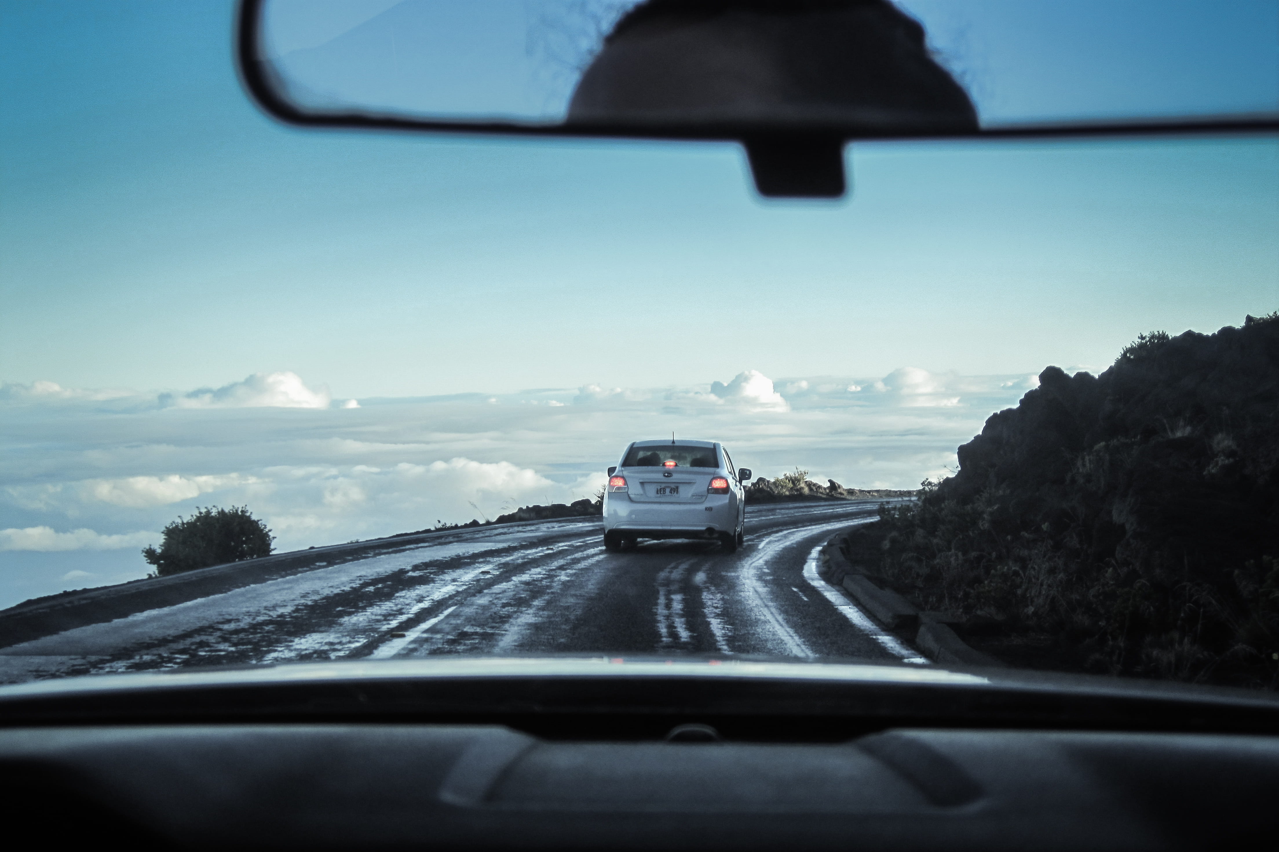 summer, motion, 4K, skidding, slippery, car, crash, road trip, united states, land vehicle, transparent, glass - material, haleakalā national park, hawaii, HD Wallpaper