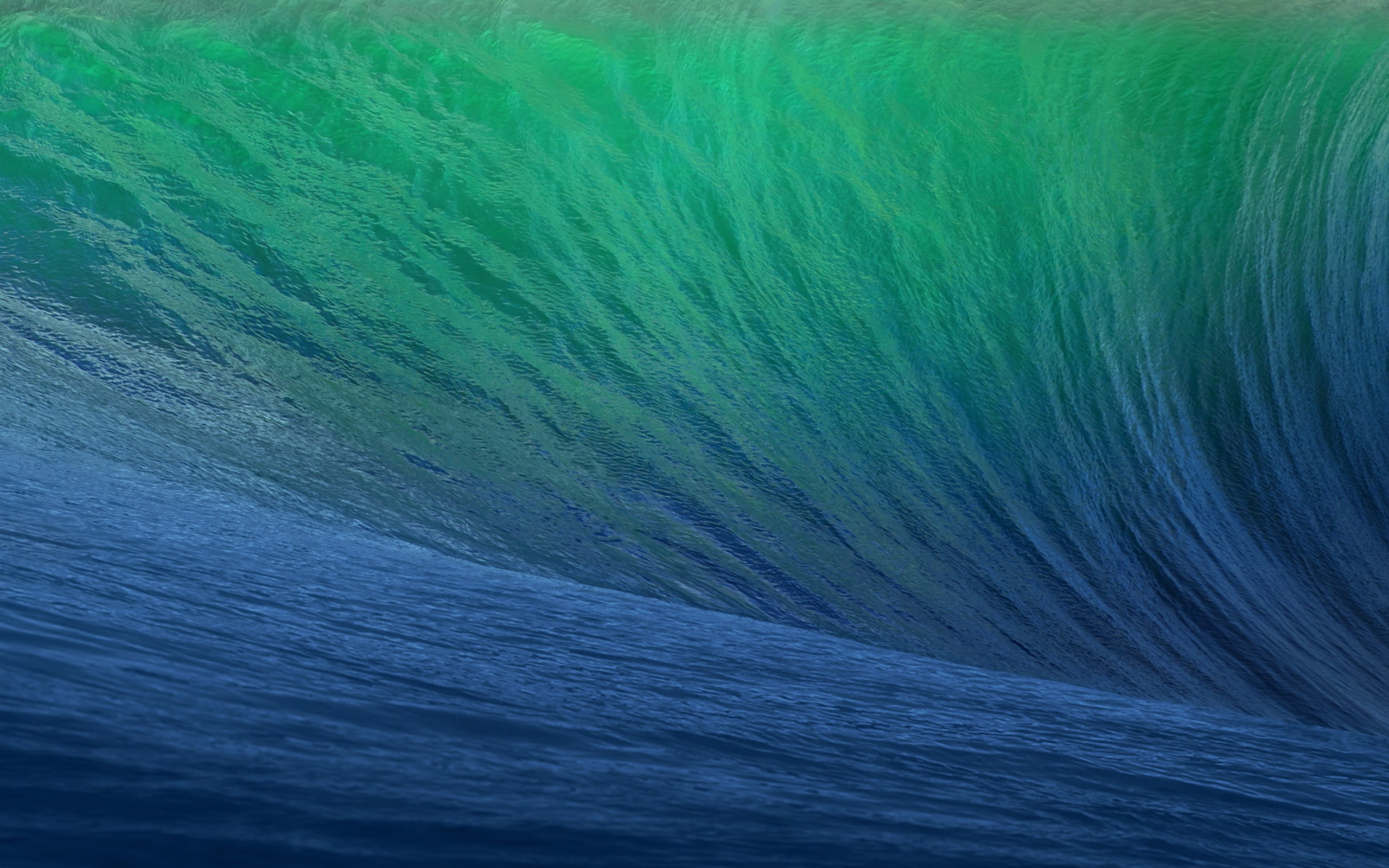 flowing water, full frame, pattern, nature, textured effect, purity, abstract, waterfront, motion, green color, close-up, no people, wave, 2K, HD Wallpaper