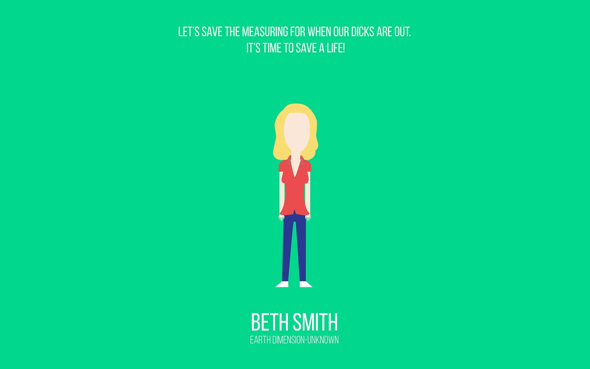creativity, art, backgrounds, Beth Smith, Rick and Morty, business, global communications, communication, minimalism, technology, data, people, beth, connection, HD Wallpaper