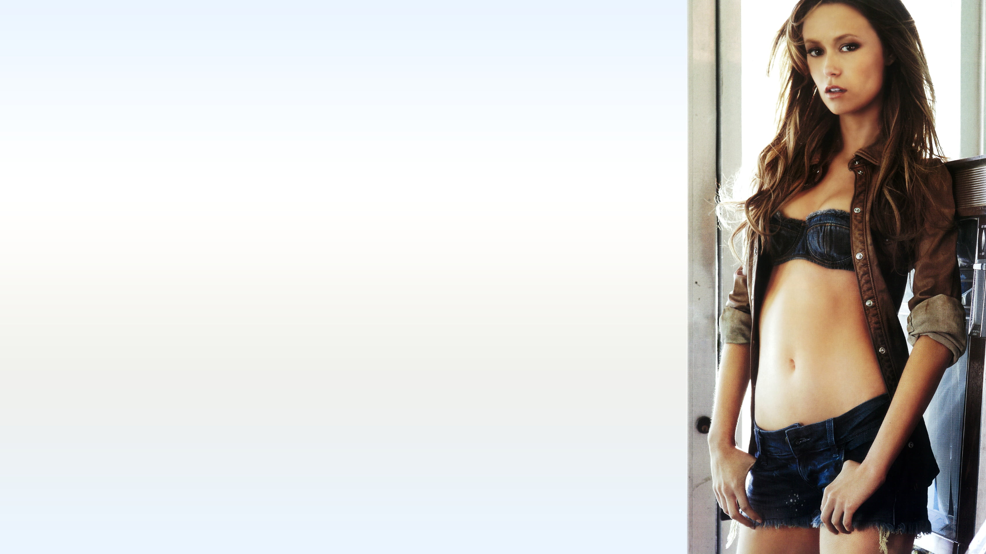 FHM, beauty, standing, casual clothing, adult, hairstyle, black, portrait, young adult, one person, hair, denim, s, three quarter length, real people, 2011, HD Wallpaper