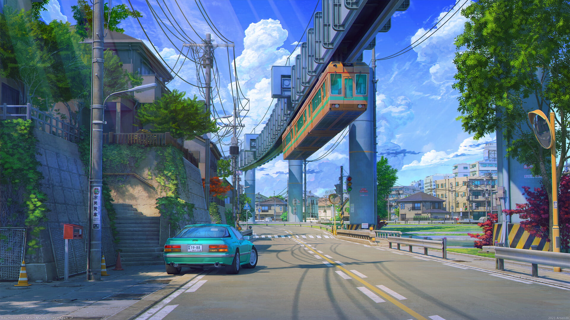 ArseniXC, digital art, 1080P, landscape, Arseniy Chebynkin, HD Wallpaper
