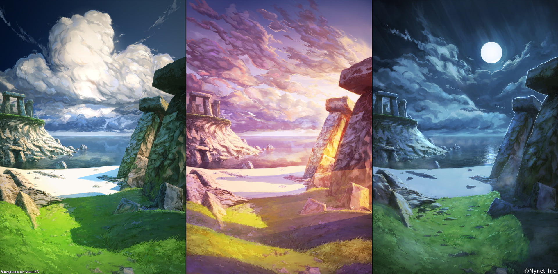 Arseniy Chebynkin, ArseniXC, landscape, 1080P, digital art, HD Wallpaper