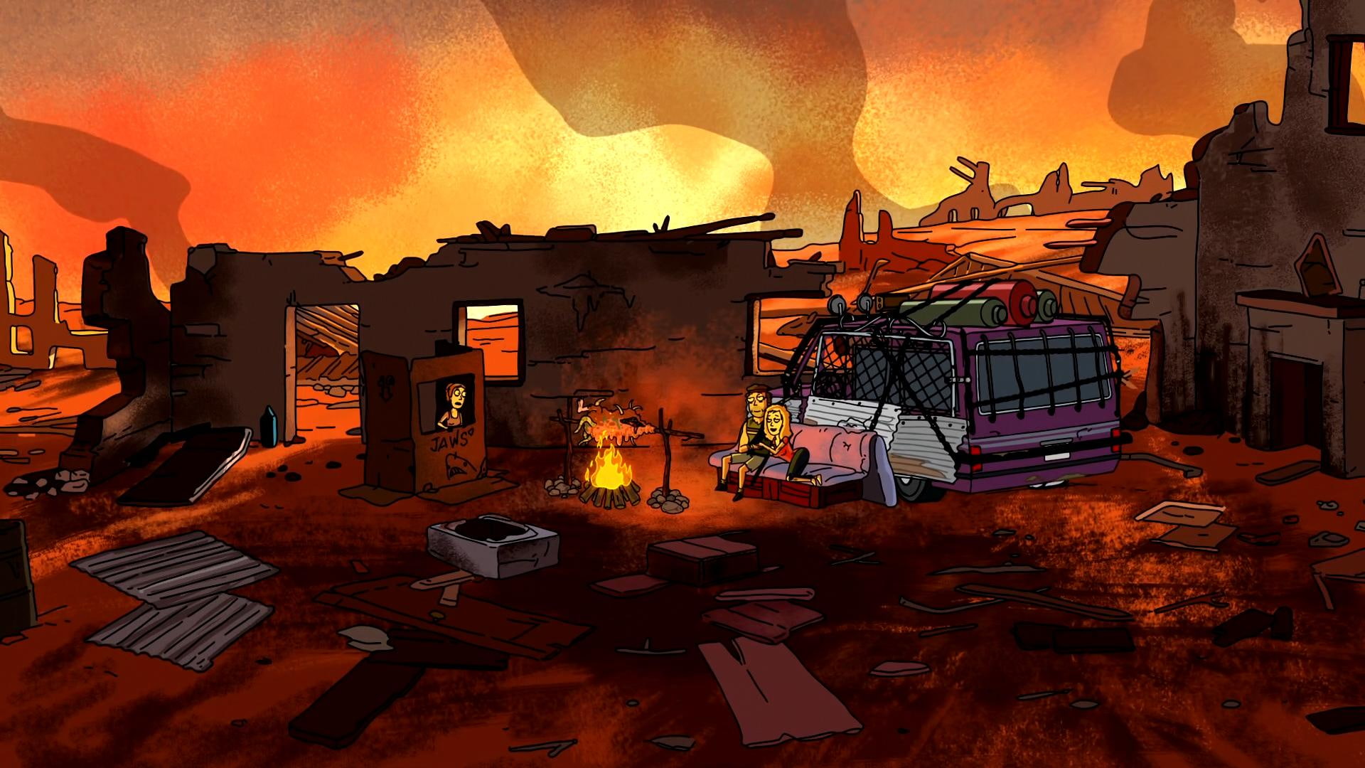Rick and Morty, Jerry Smith, Beth Smith, Summer Smith, TV Show, 1080P, HD Wallpaper