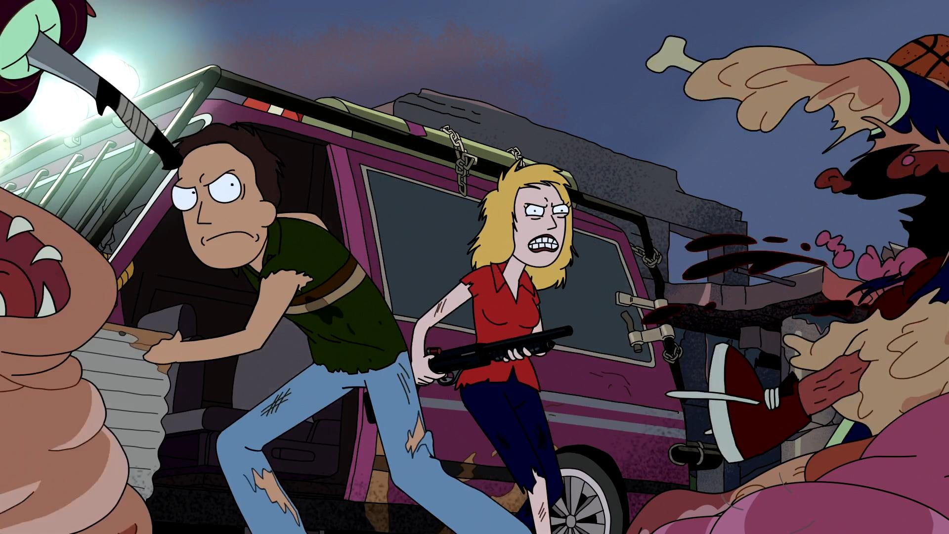 1080P, Rick and Morty, TV Show, Beth Smith, Jerry Smith, HD Wallpaper