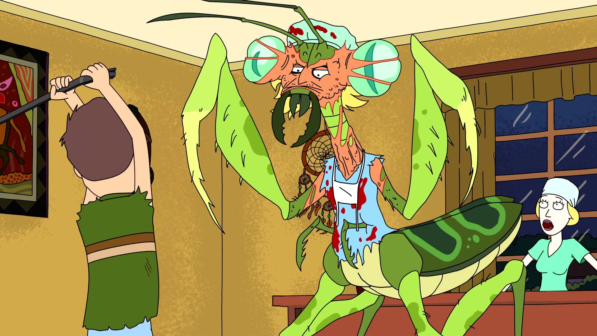 1080P, TV Show, Rick and Morty, Jerry Smith, Beth Smith, HD Wallpaper