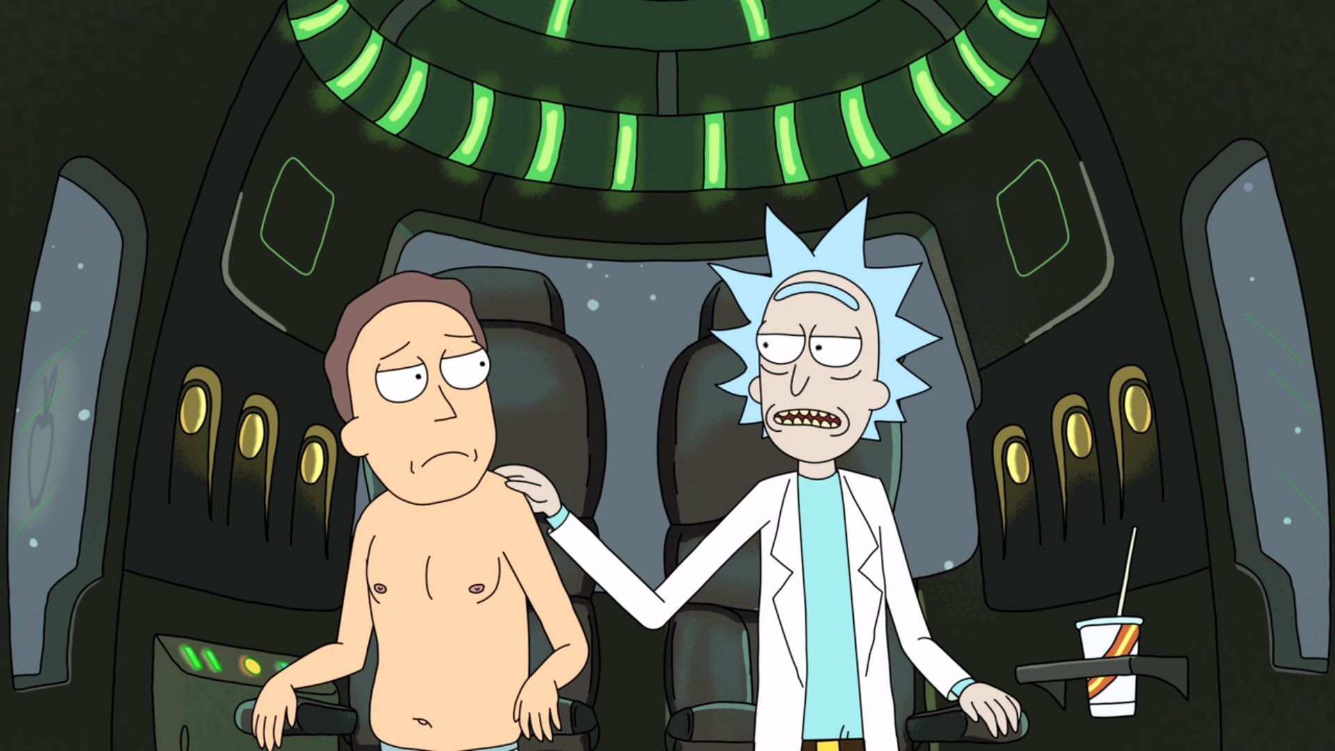 TV, 1080P, Rick Sanchez, Jerry Smith, Rick And Morty, HD Wallpaper