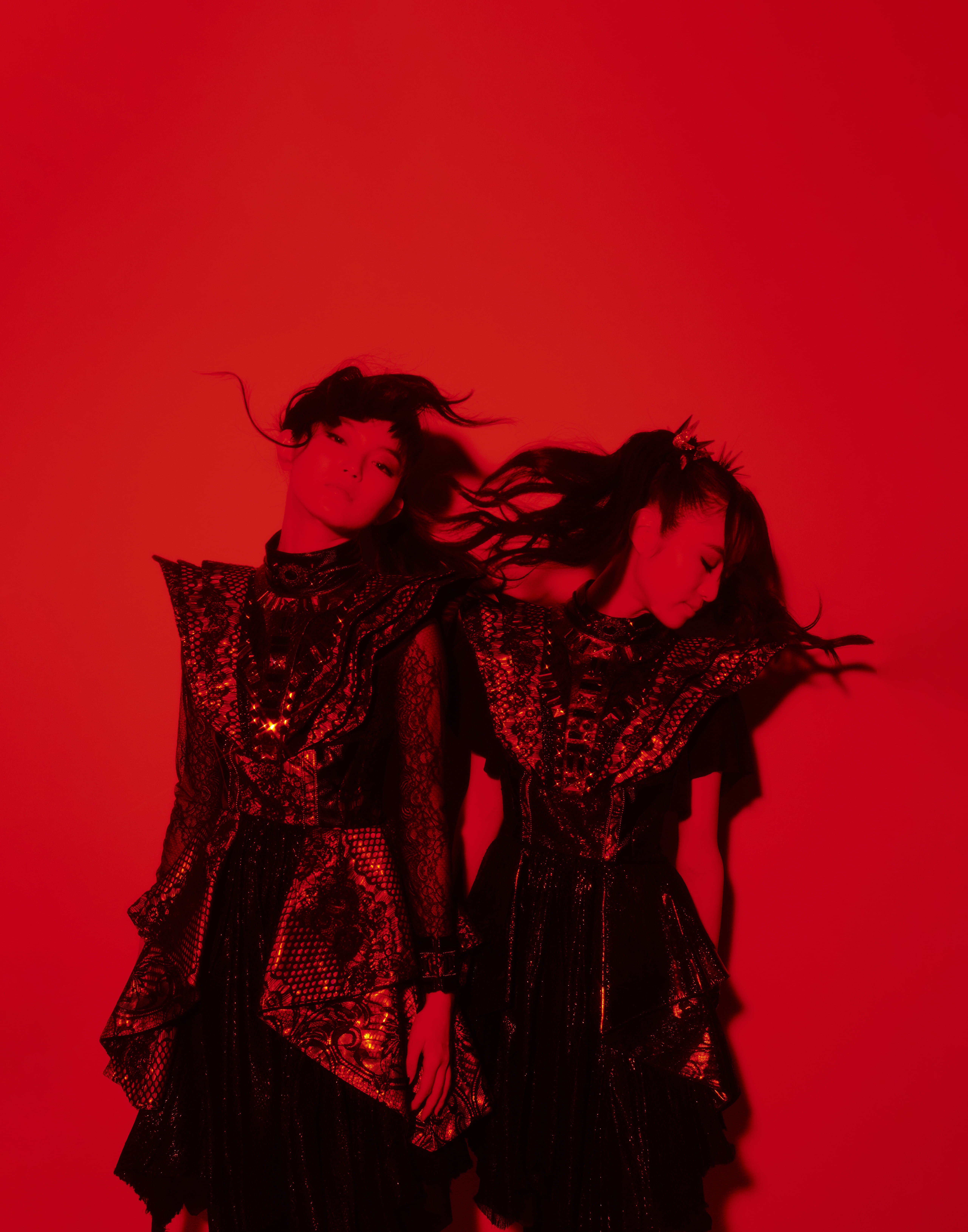 5K, red, Babymetal, Phone HD Wallpaper