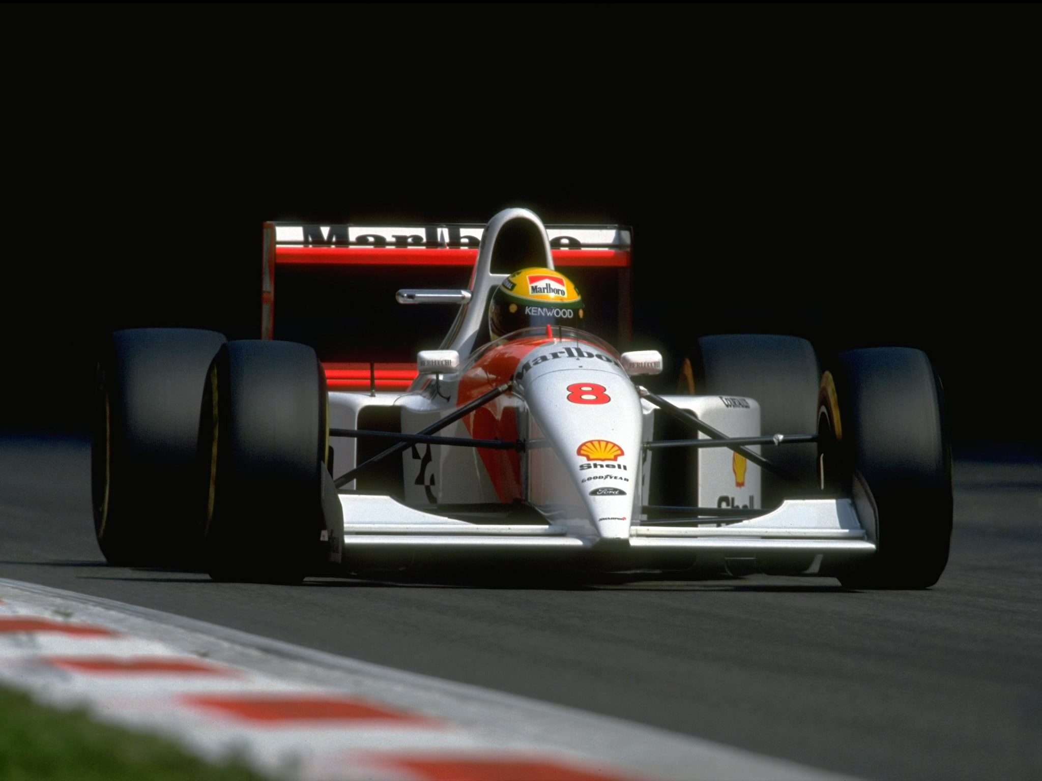 racing, ford, f 1, 1080P, mclaren, race, 1993, formula, mp4 8, HD Wallpaper