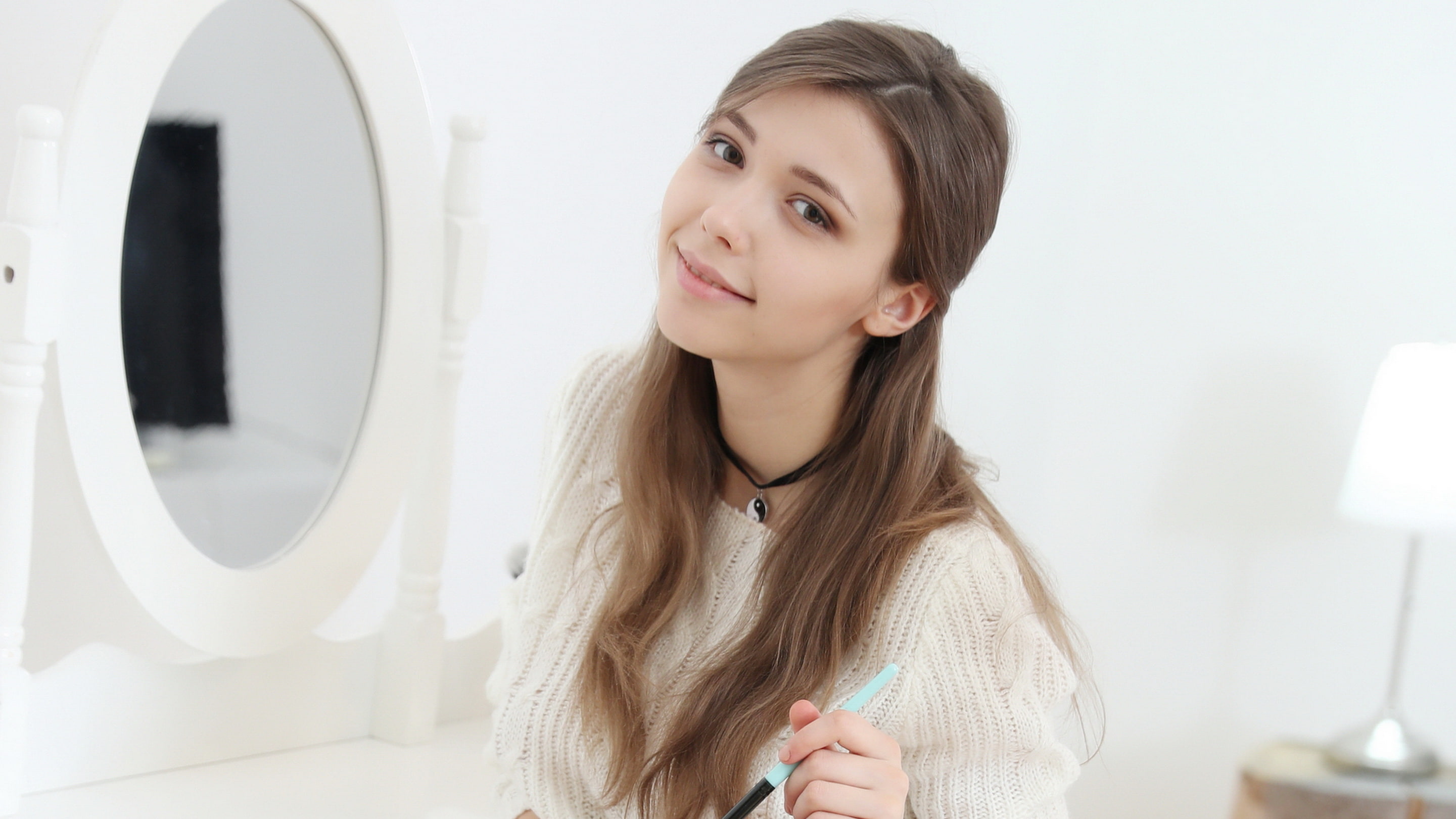 Model, Mila Azul, Adults, 2K, HD Wallpaper