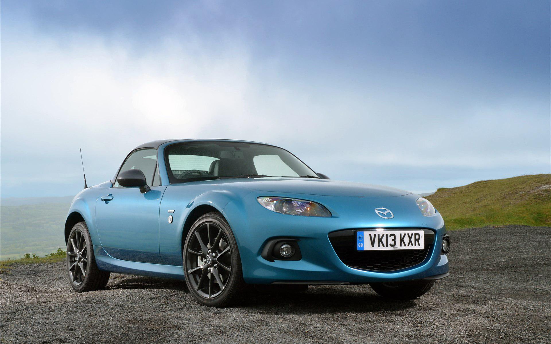 mx, cars, mazda, 2013, graphite, 1080P, coupe, blue, sport, HD Wallpaper