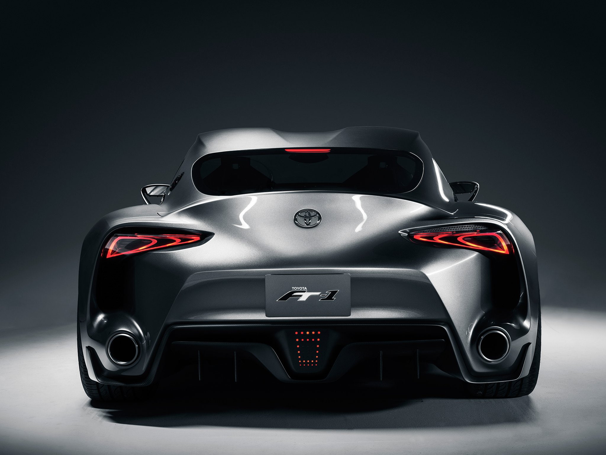 2014, graphite, toyota, concept, ft1, 1080P, supercar, HD Wallpaper