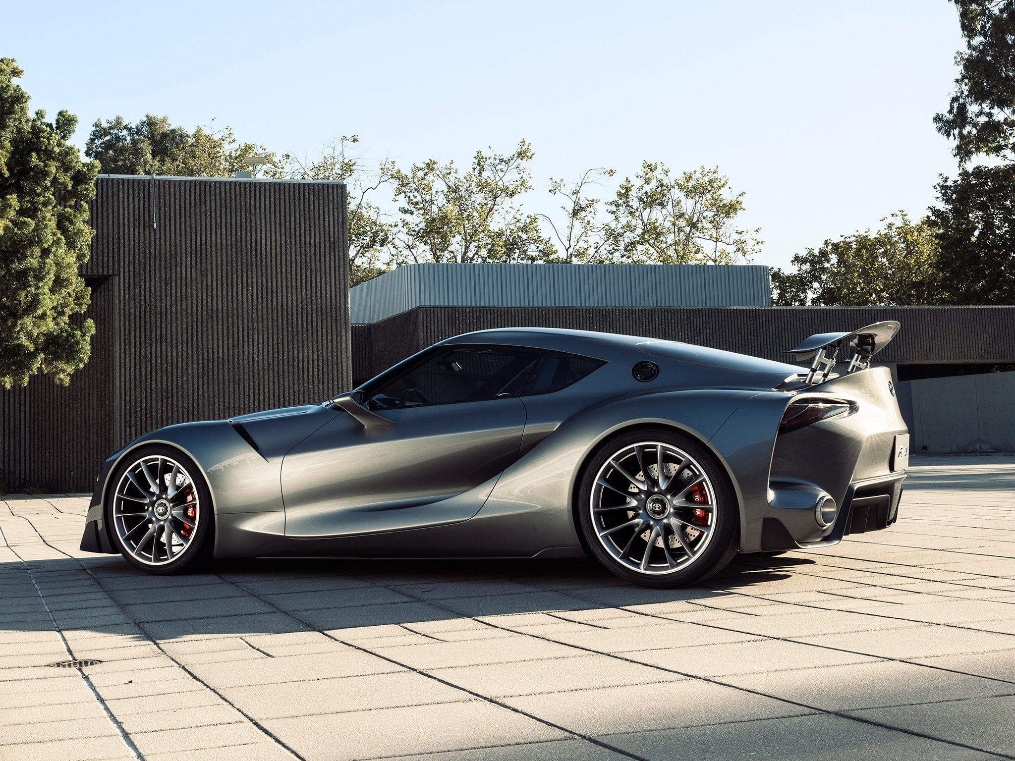 2014, toyota, graphite, supercar, ft1, concept, 1080P, HD Wallpaper