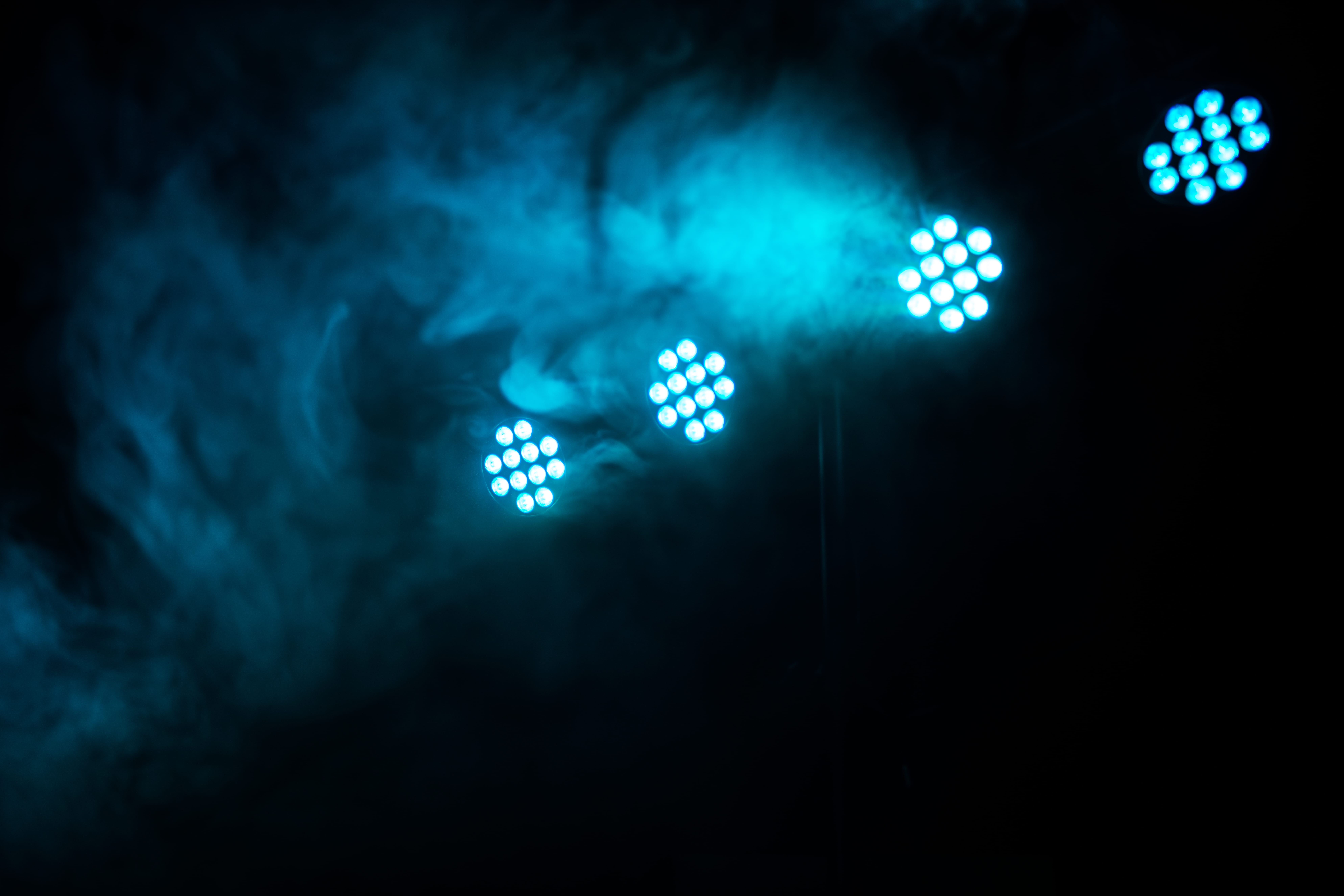 praise, 8K, indoors, night, fog, motion, smoke, band, stage, church, worship, no people, projection, illuminated, lights, light - natural phenomenon, led, HD Wallpaper