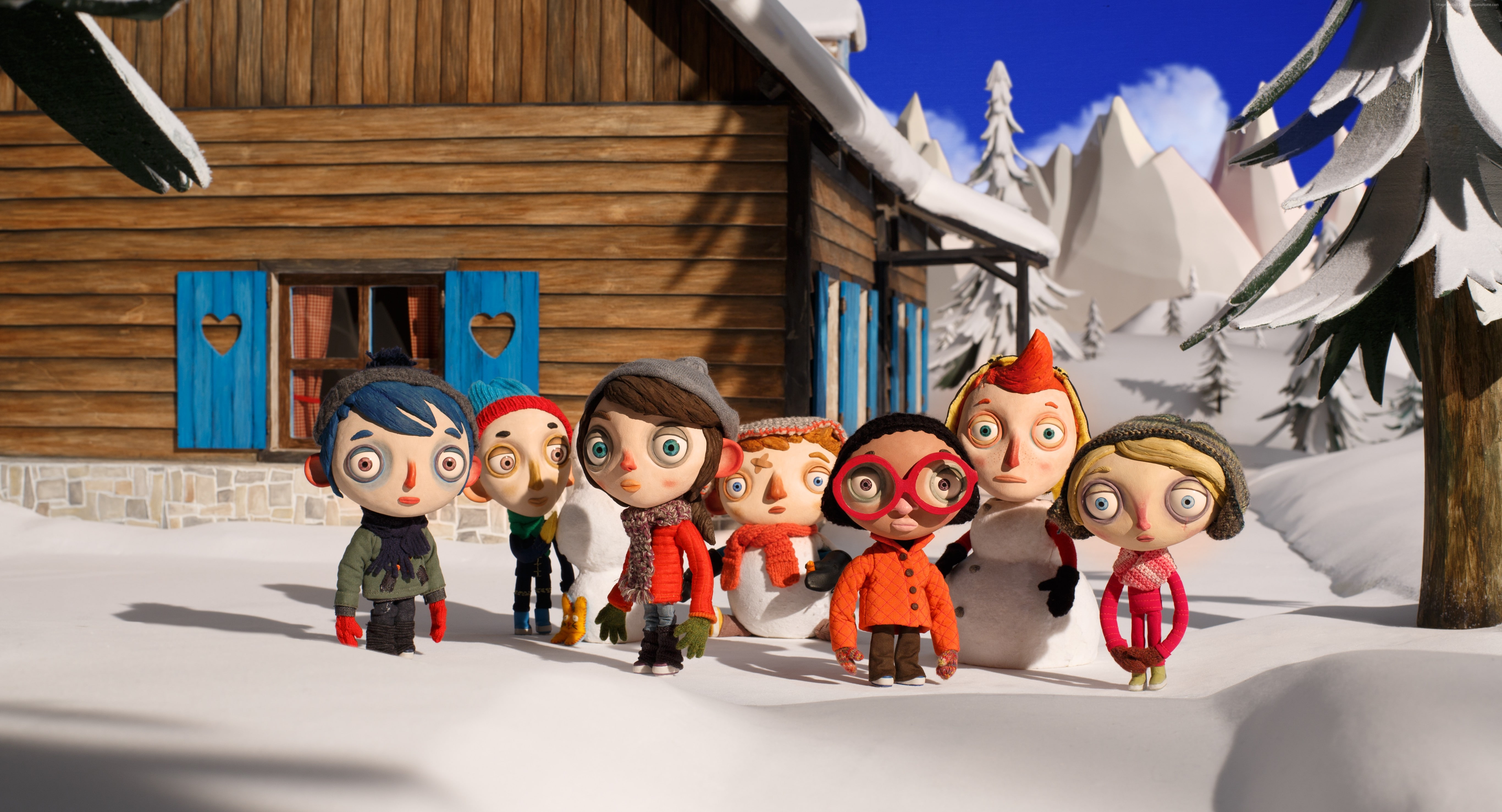 males, toy, Ma vie de Courgette, front view, smiling, group of people, innocence, child, My Life of Courgette, poster, happiness, men, emotion, architecture, HD Wallpaper