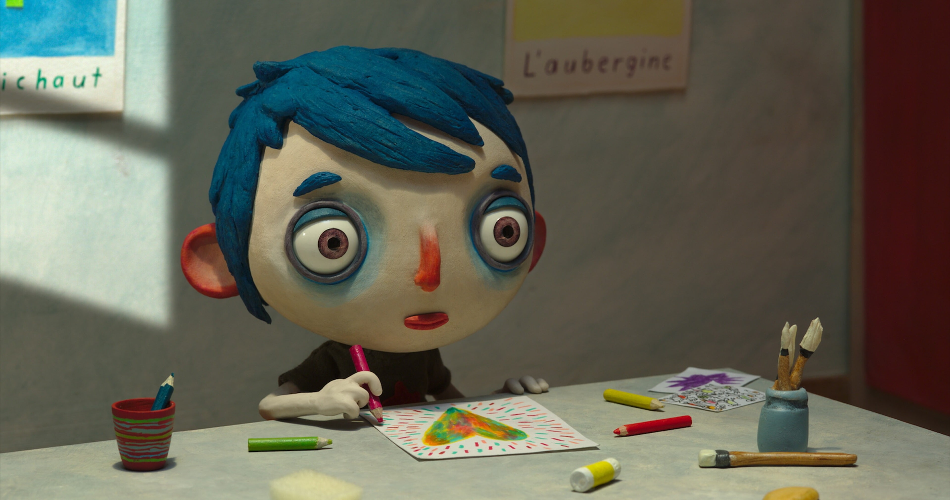 human representation, creativity, craft, indoors, art and craft, 4K, focus on foreground, ma vie de courgette 4k hi definition, fun, table, representation, HD Wallpaper