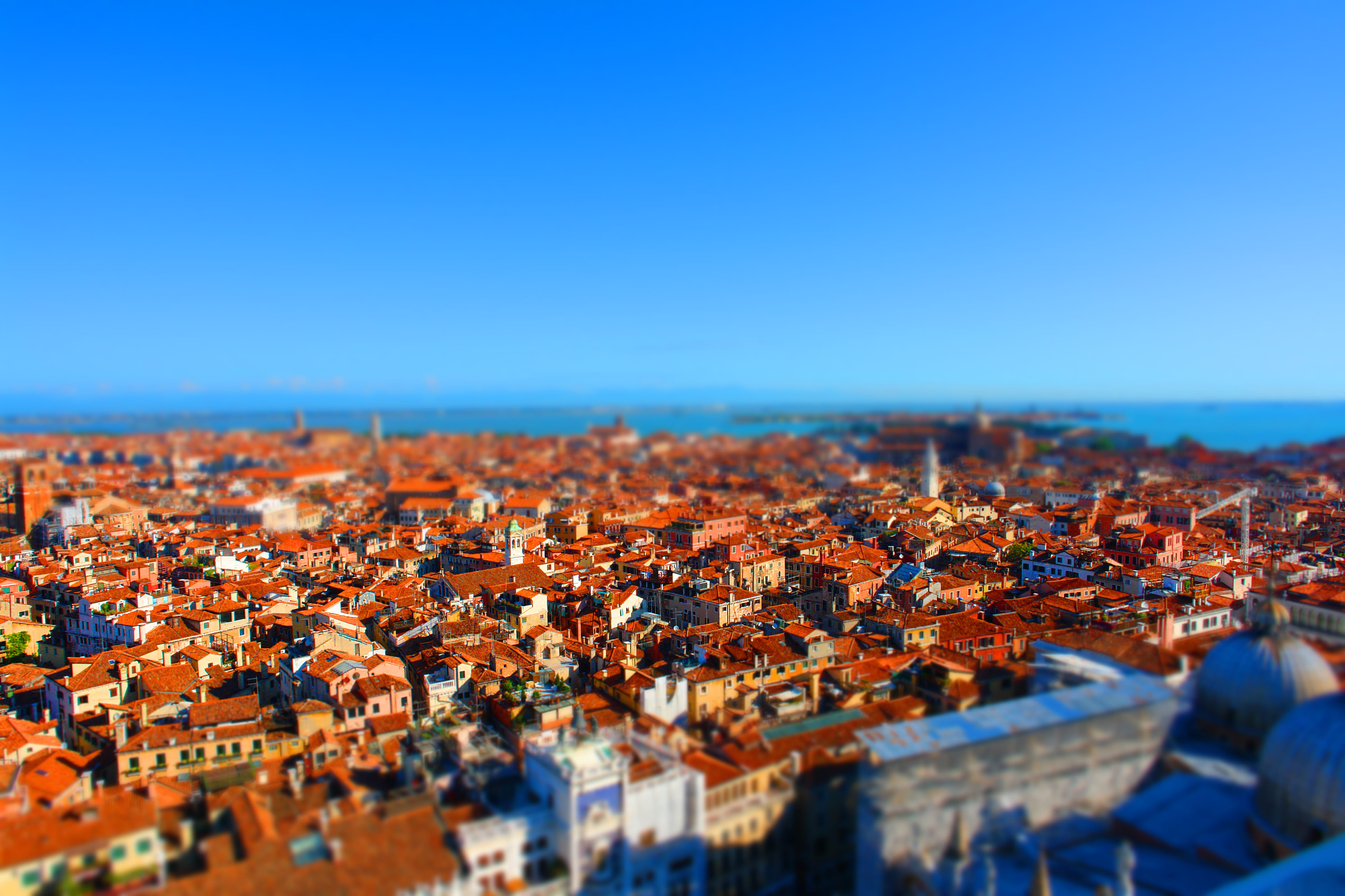 urban Skyline, day, s, history, famous Place, building Exterior, daytime, crowd, brown city, cityscape, roof, europe, areal, travel Destinations, blue sky, HD Wallpaper