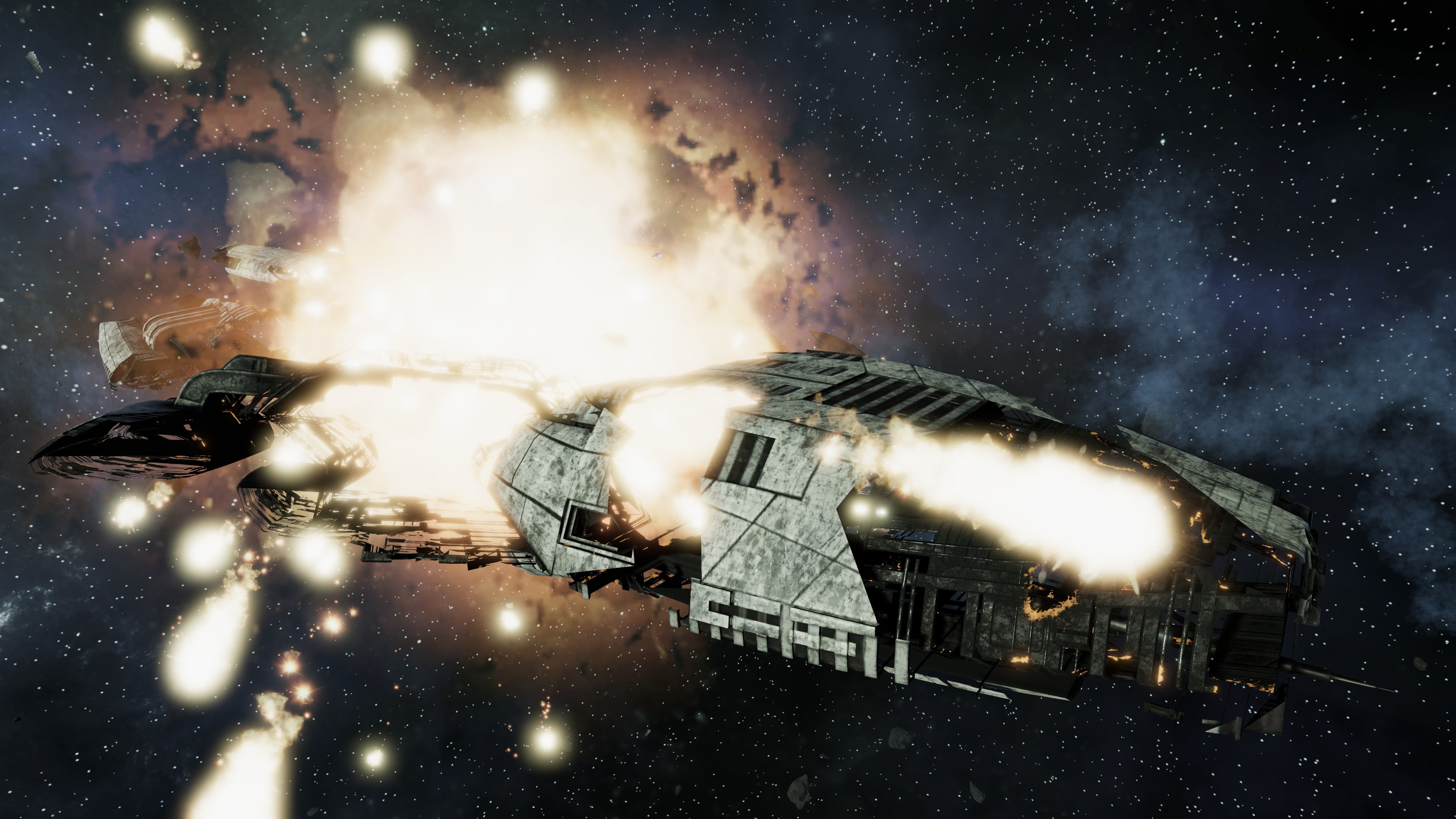 galactica, Battlestar Galactica, 4K, Cylons, toaster, battlestar, colonial fleet, Battleship, space battle, cylon, space, HD Wallpaper