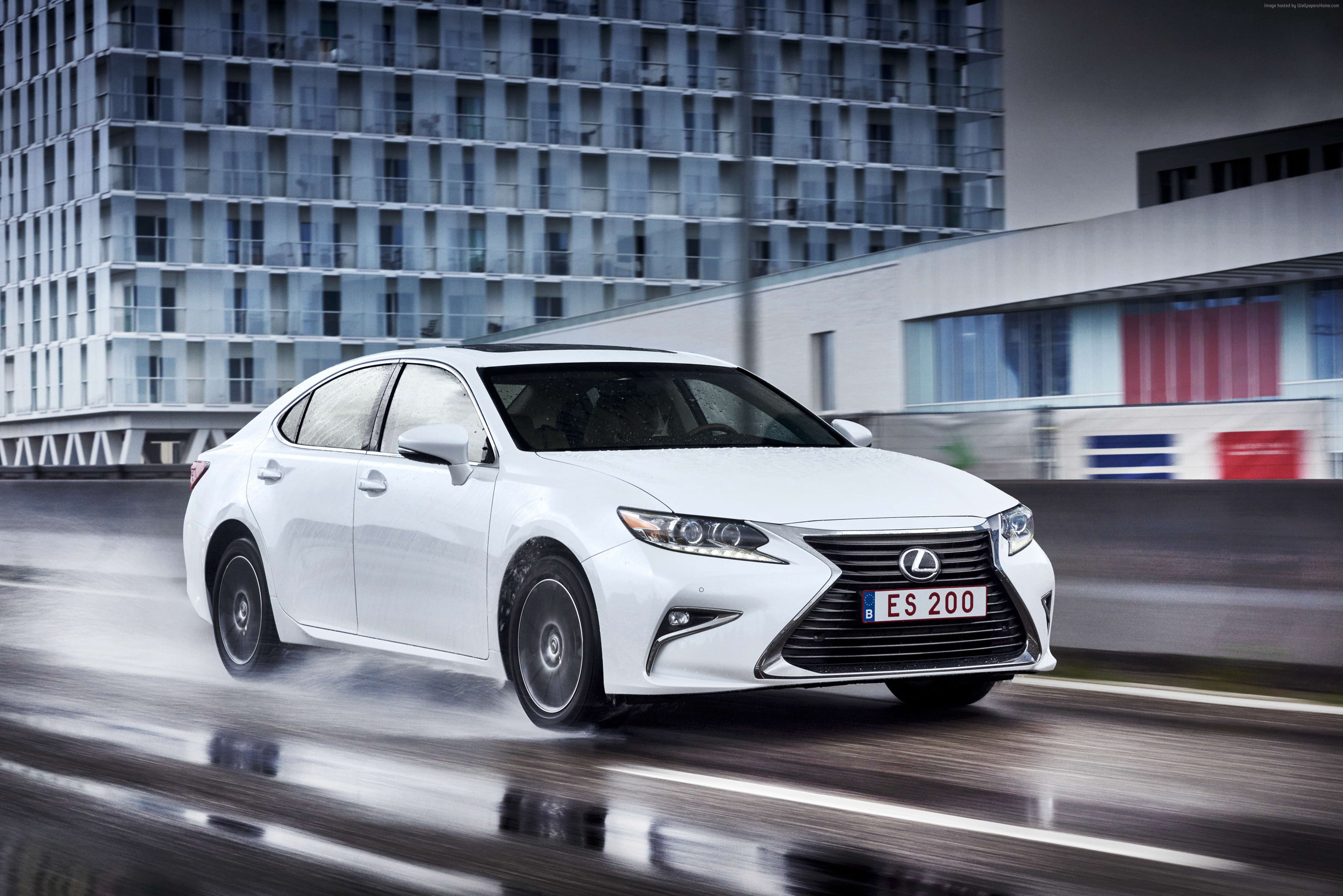 Lexus Sedans Days 2016, 4K, business, sedan, Lexus ES 200, HD Wallpaper