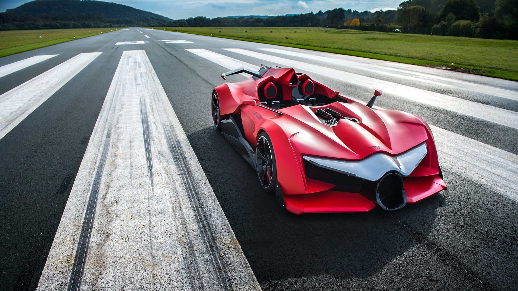 1080P, Fleche Rouge, 2013, Sbarro, ES-13, HD Wallpaper