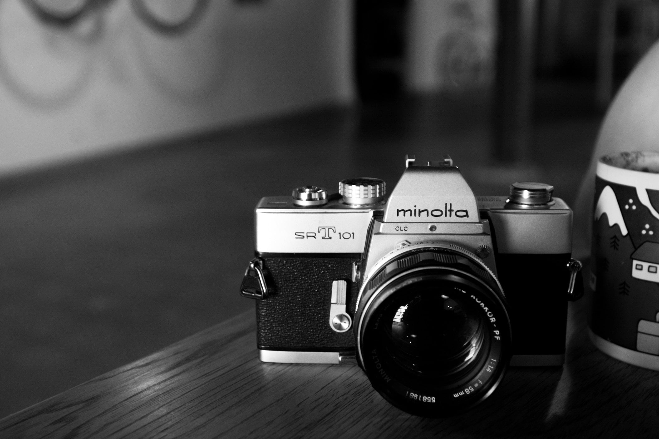 photographic equipment, indoors, digital camera, retro styled, western script, camera, slr camera, camera - photographic equipment, no people, still life, HD Wallpaper