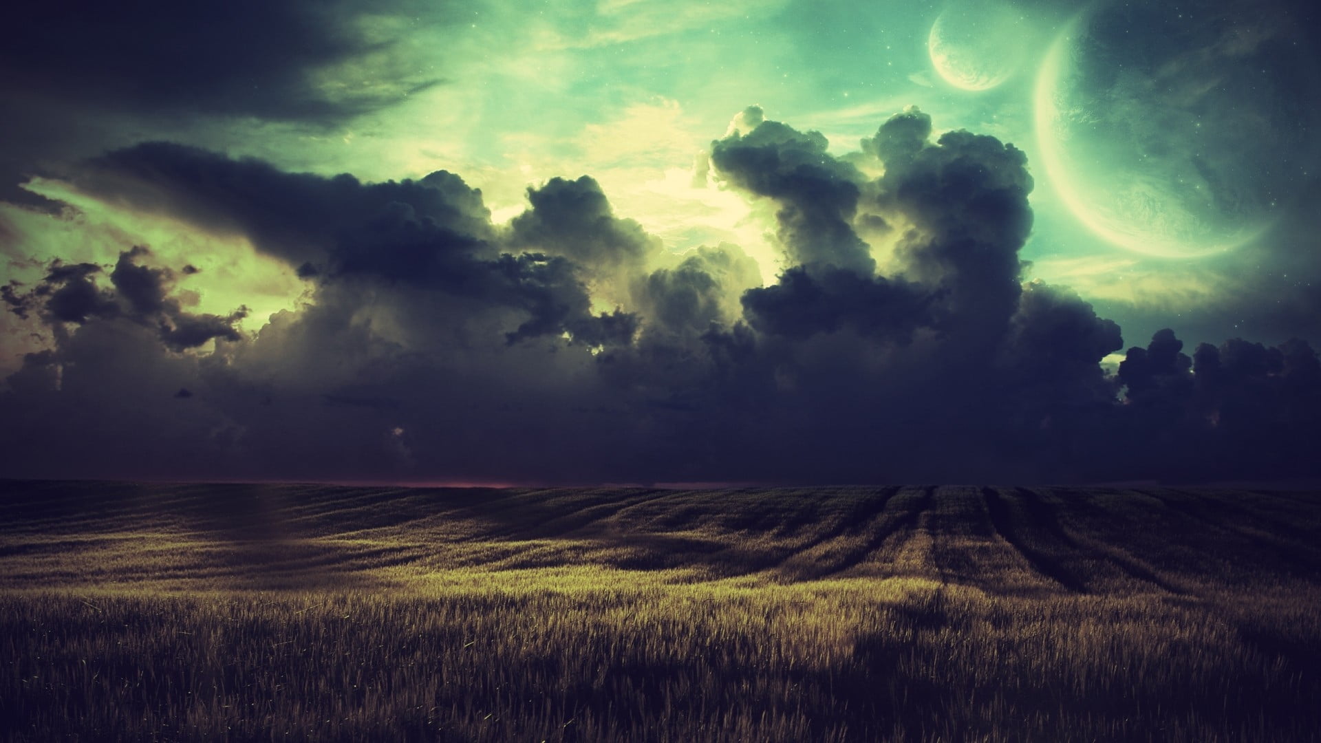 night, morning, storm, sun, dramatic sky, across, brown, season, crop, weather, planet, nimbus, scenics, storm cloud, landscape, tranquility, sunset, outdoors, HD Wallpaper
