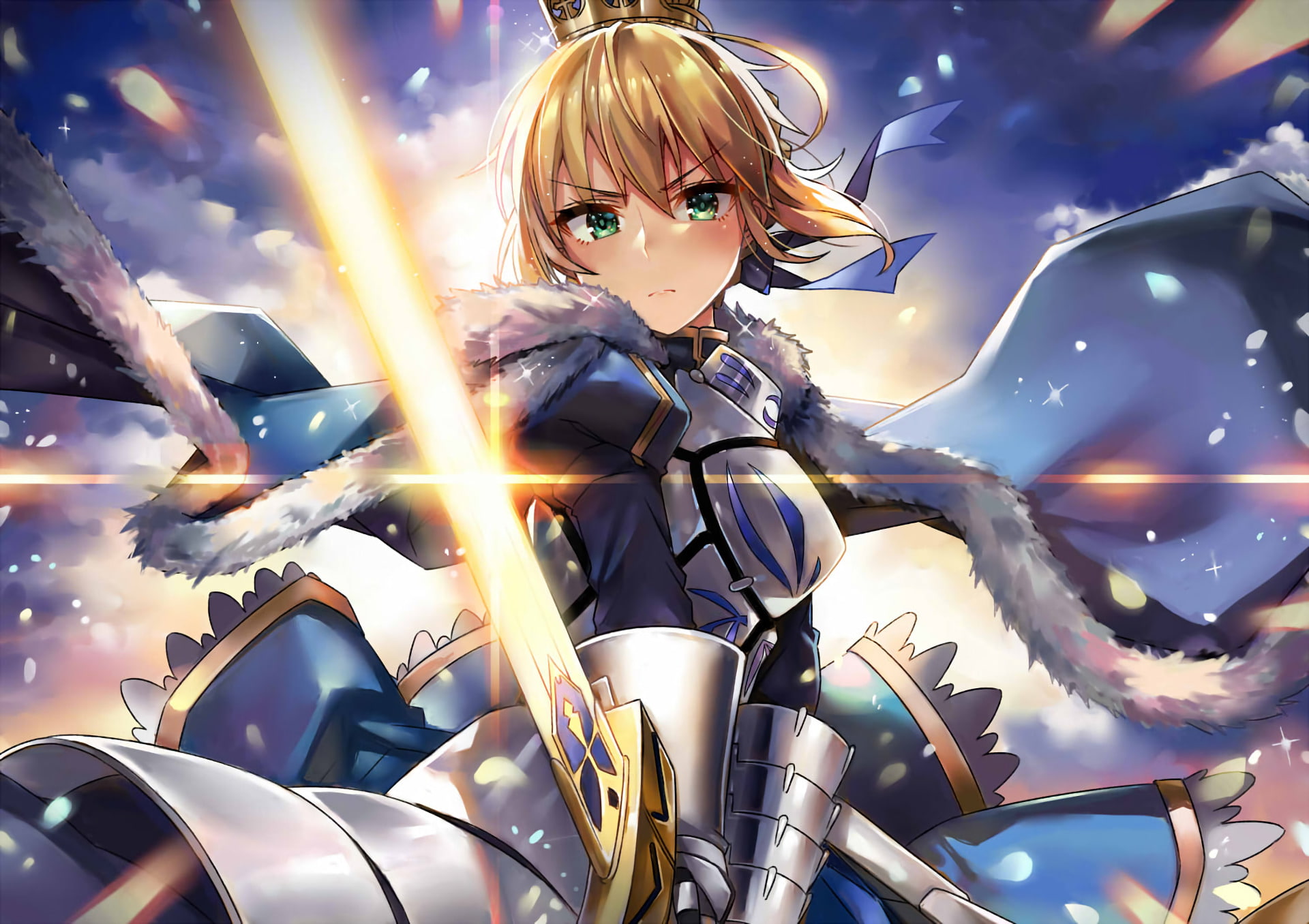Fate/Stay Night, Artoria Pendragon, Fate Series, 1080P, HD Wallpaper
