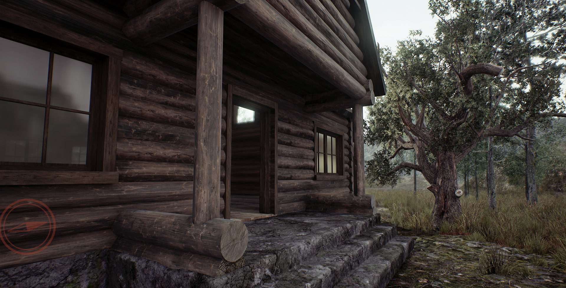 window, CGI, Unreal Engine 4, building, absence, wood, old, architecture, building exterior, residential district, nature, built structure, no people, abandoned, HD Wallpaper