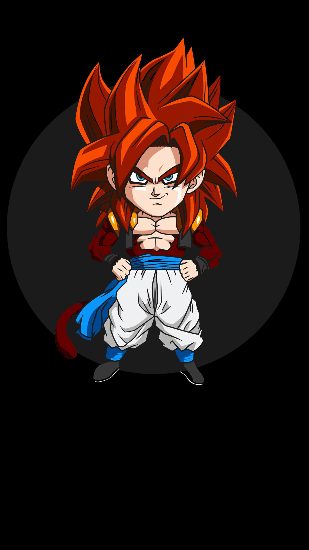 illustration, belief, creativity, full length, night, 1080P, angel, red, portrait display, nature, black background, freedom, multi colored, law, Dragon Ball, Phone HD Wallpaper