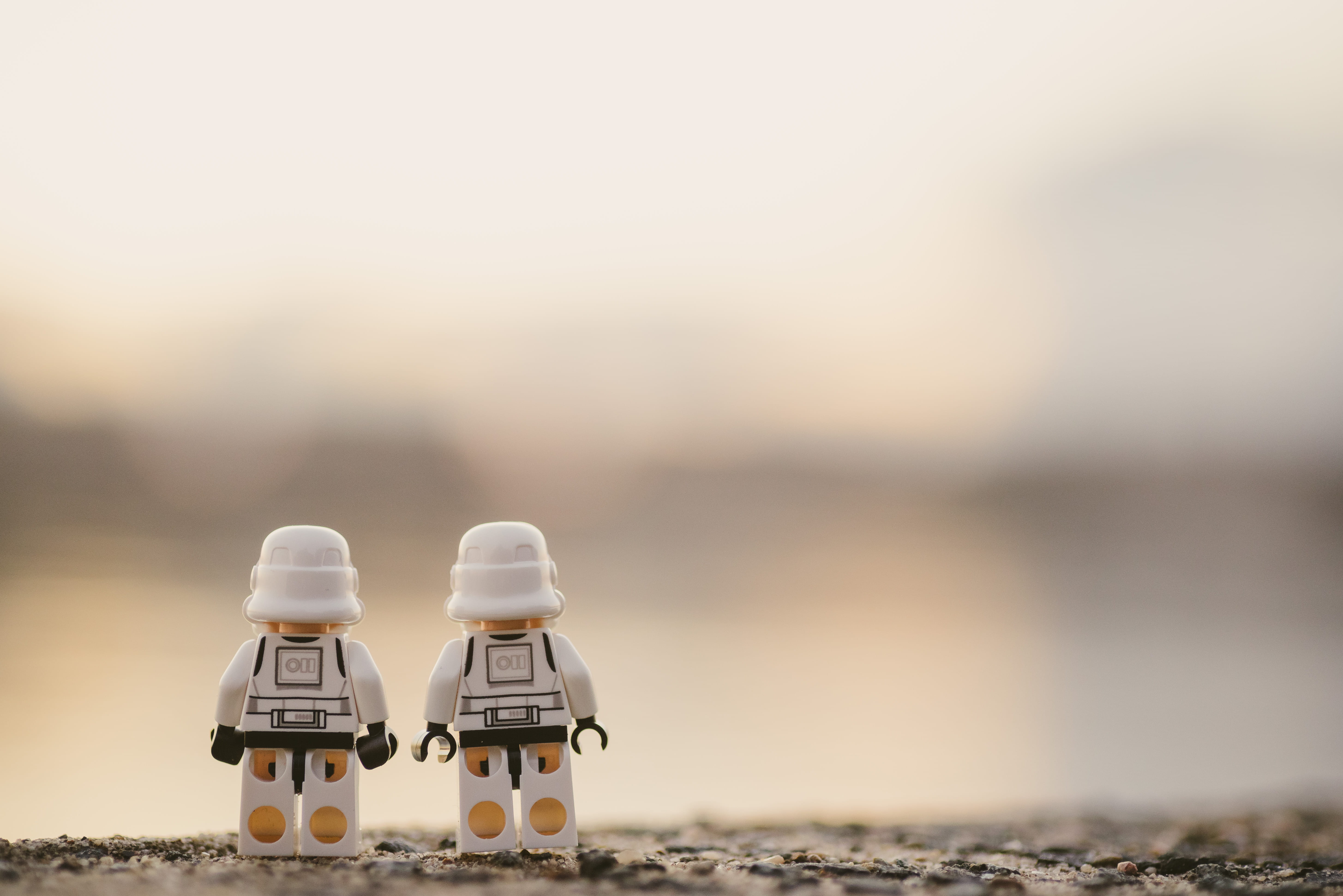 outdoors, nature, stormtrooper, photography, 5K, day, selective, tranquility, focus, couple, selective focus, bottle, land, water, anticipation, marco, HD Wallpaper