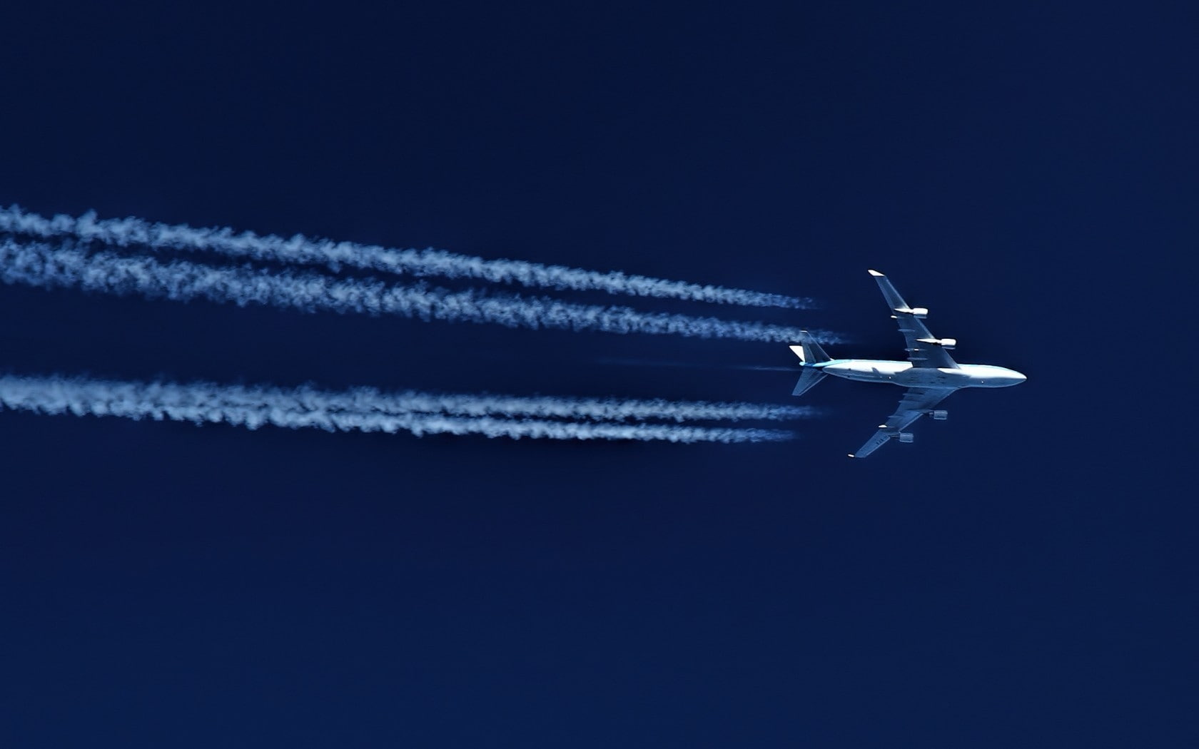 white, sky, 720P, boeing 747, airplane, flying, boeing, HD Wallpaper