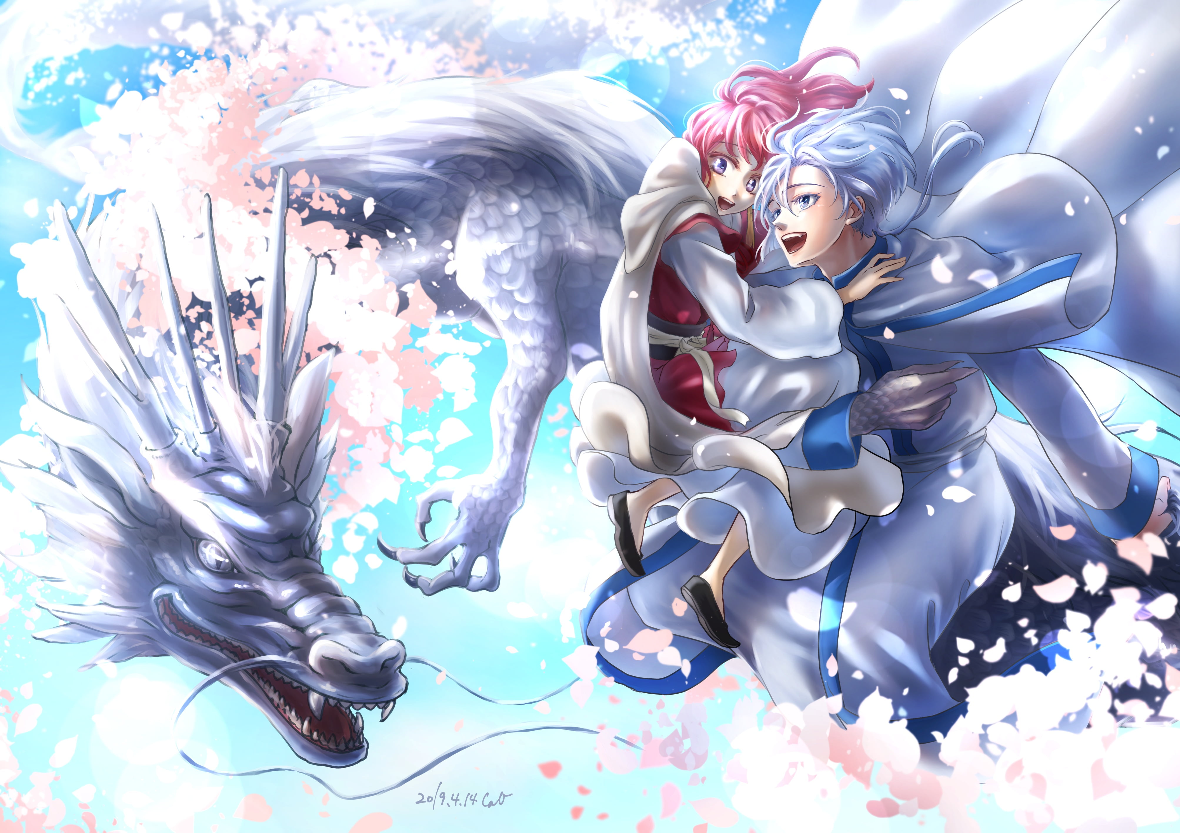 Anime, Yona of the Dawn, 4K, Yona (Yona of the Dawn), Ki-ja (Yona of the Dawn), HD Wallpaper