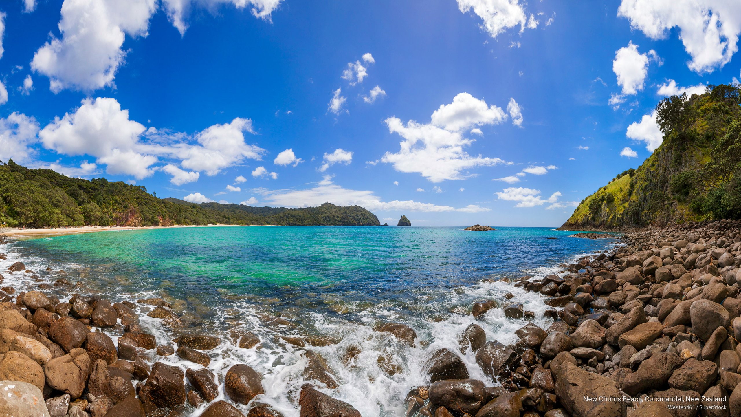 coromandel, 2K, beach, chums, Oceania, zealand, new, HD Wallpaper