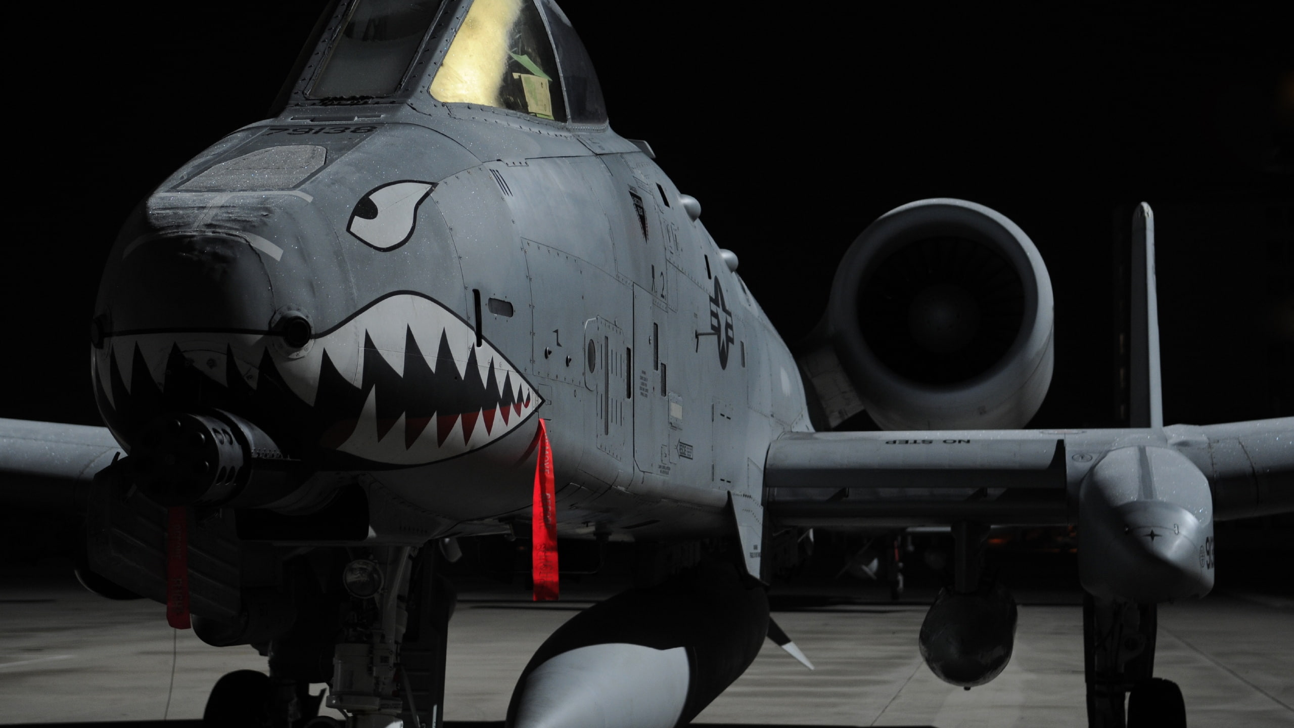 hd, x, art, ii, Military, thunderbolt, 2K, aircraft, HD Wallpaper