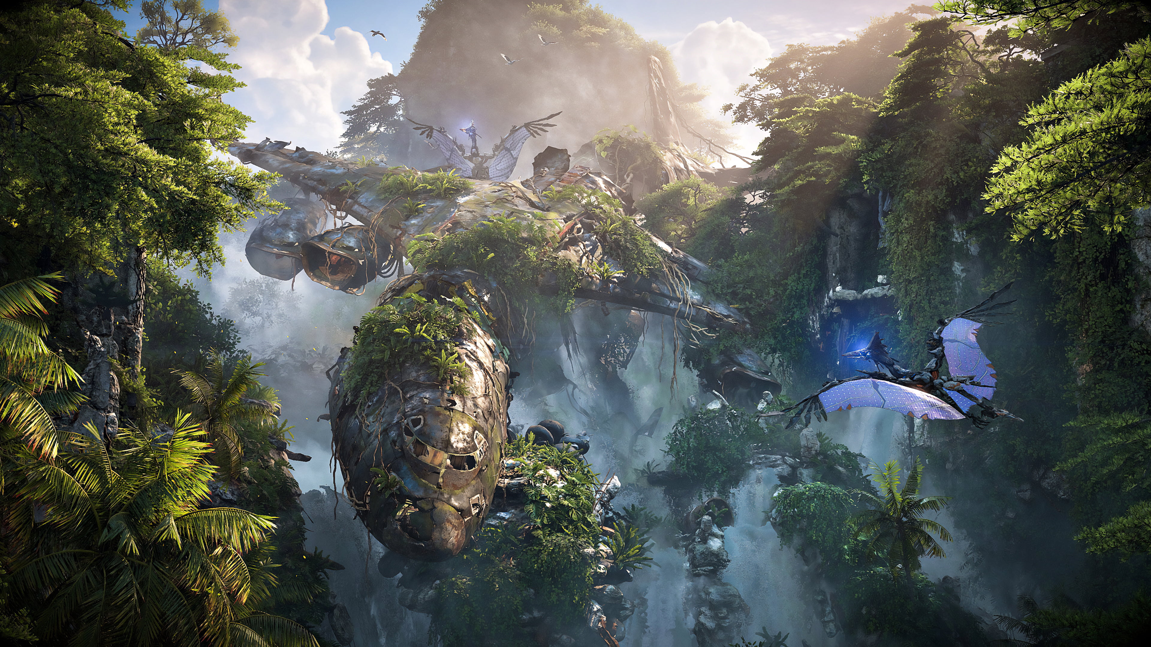 robot, 4K, 4K, Horizon II: Forbidden West, horizon forbidden west, airplane, HD Wallpaper