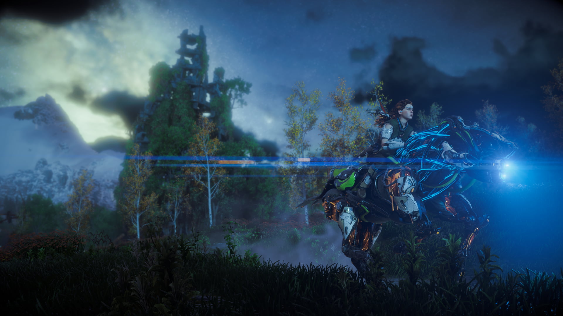 Horizon: Zero Dawn Frozen Wilds, Horizon: Zero Dawn, Aloy (Horizon: Zero Dawn), horizon forbidden west, 1080P, HD Wallpaper