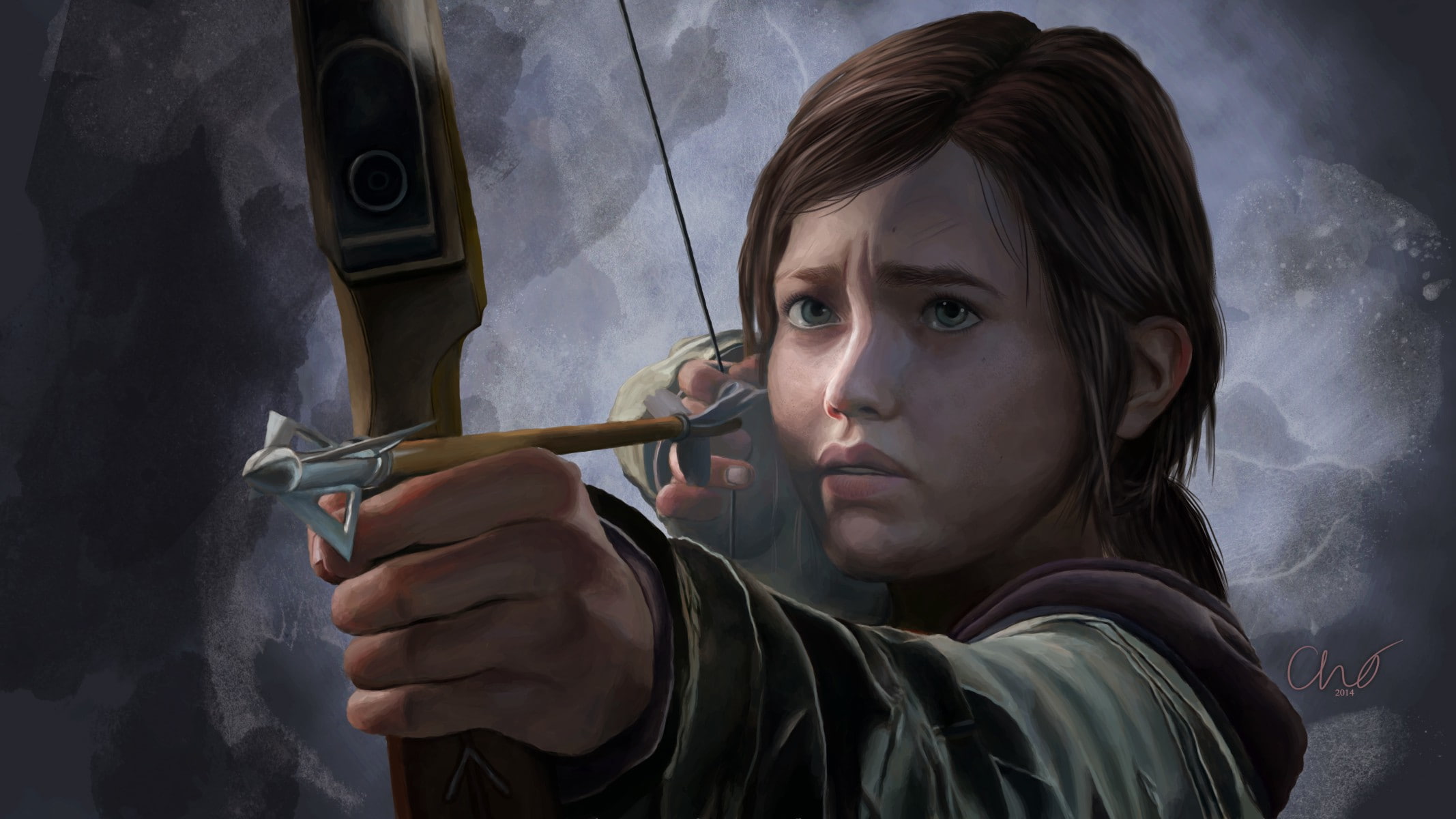 1080P, some of us, The Last Of Us, us, last, the girl, front, Ellie, HD Wallpaper